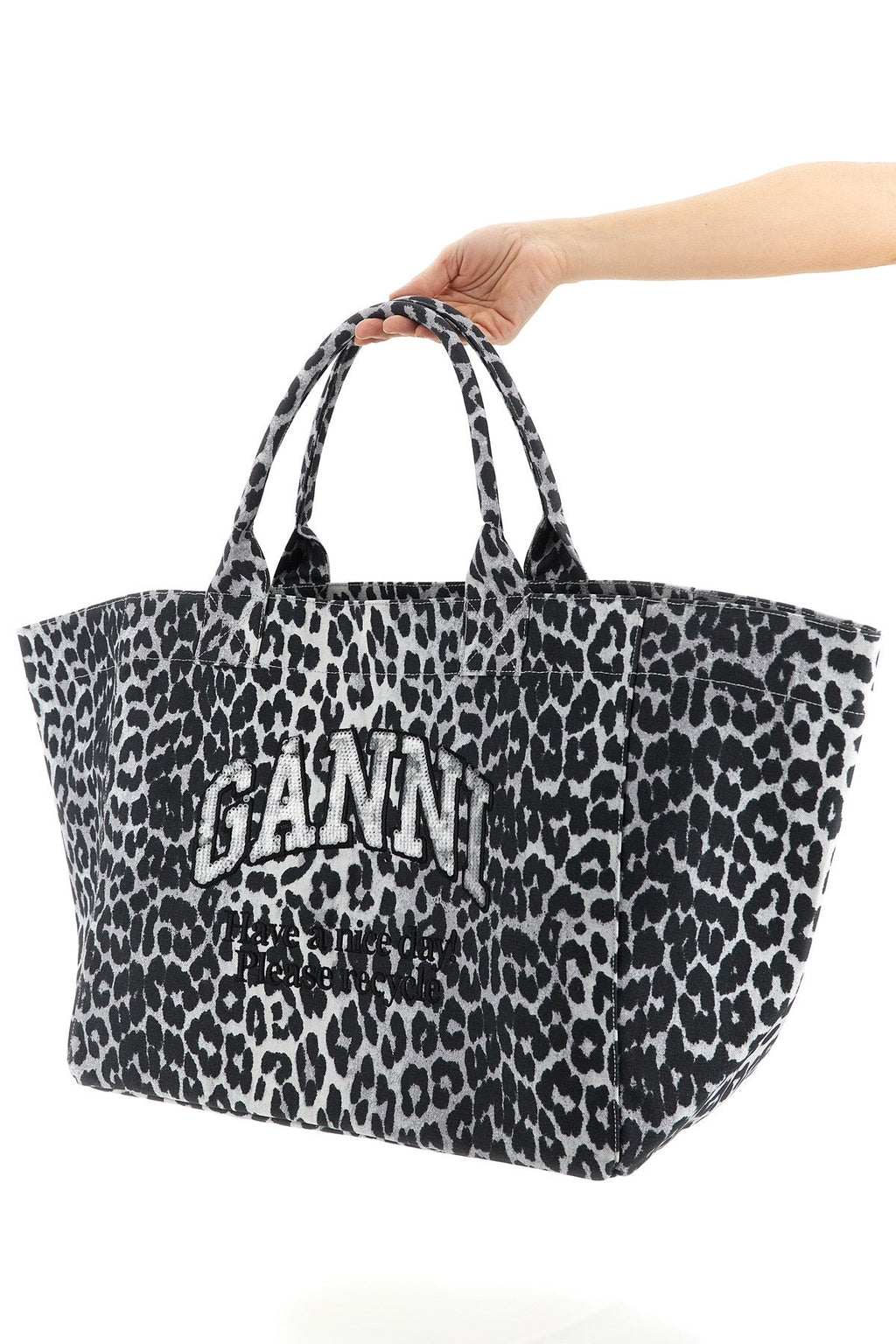 Grey 'XXL' Shopper