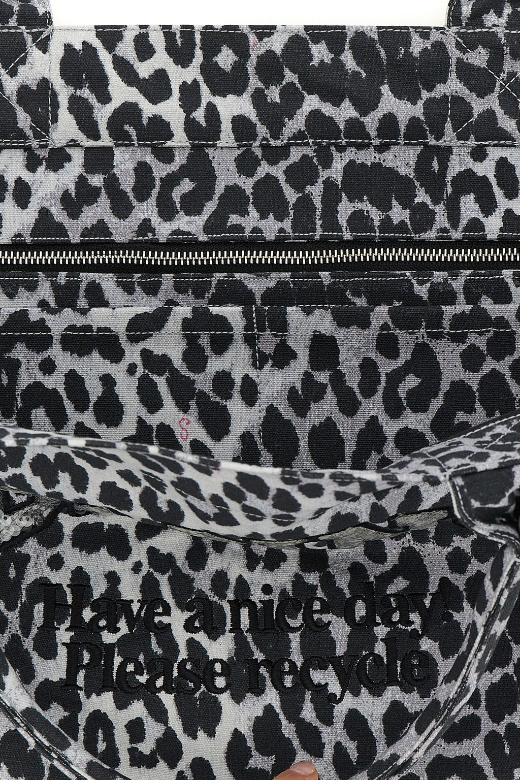 Grey 'XXL' Shopper