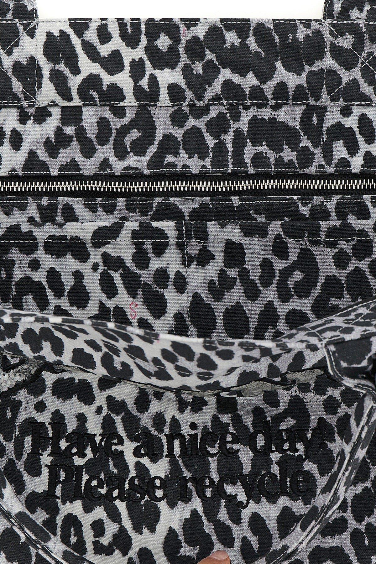 Grey 'XXL' Shopper