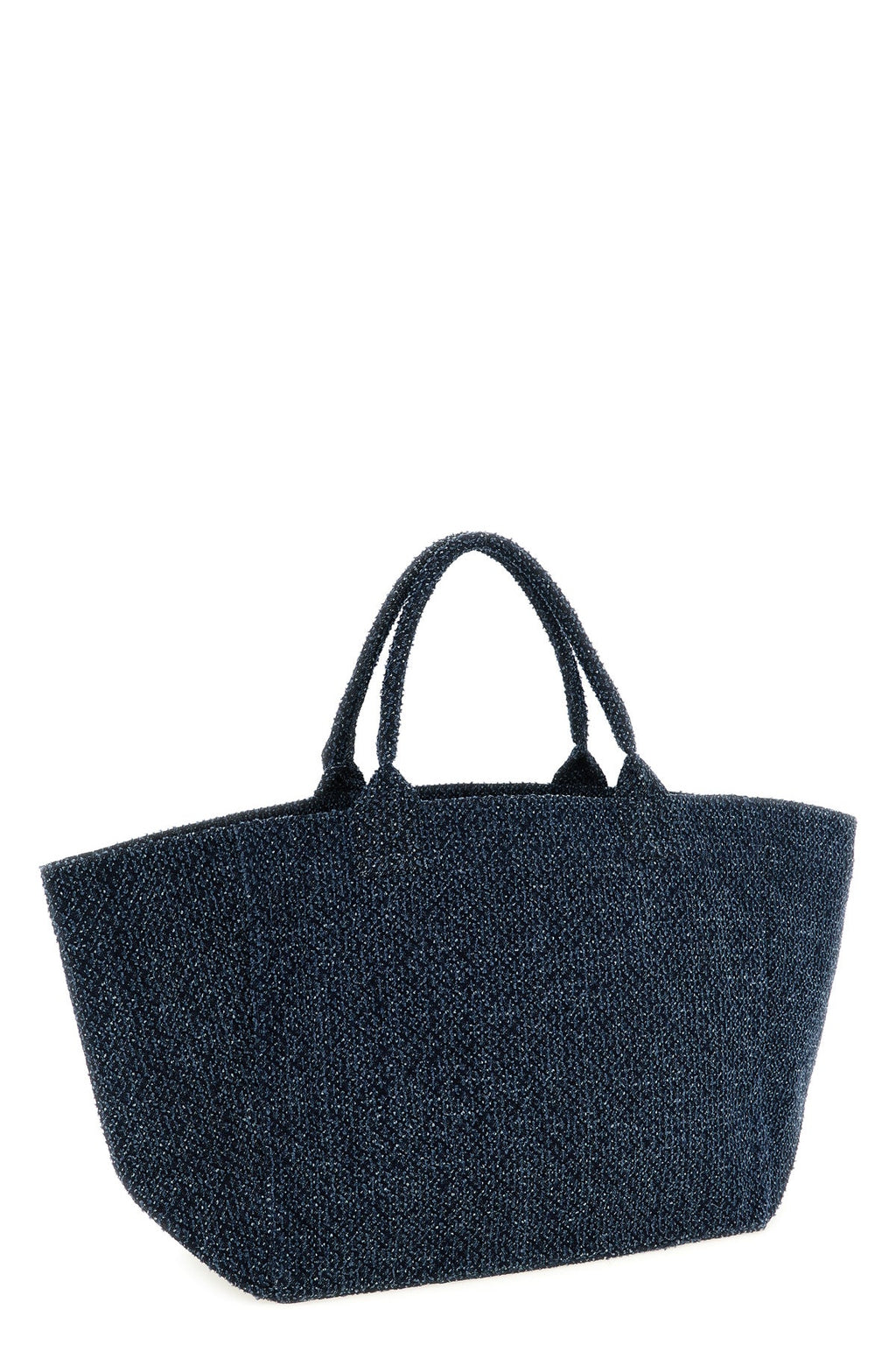 GANNI Tote Bag Embroidered Bear Detail