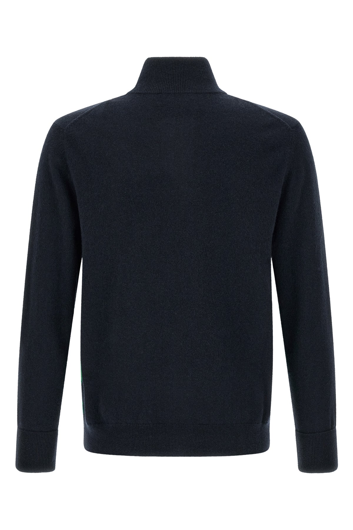 Intarsia Zip Cardigan 'Classic Diamond'