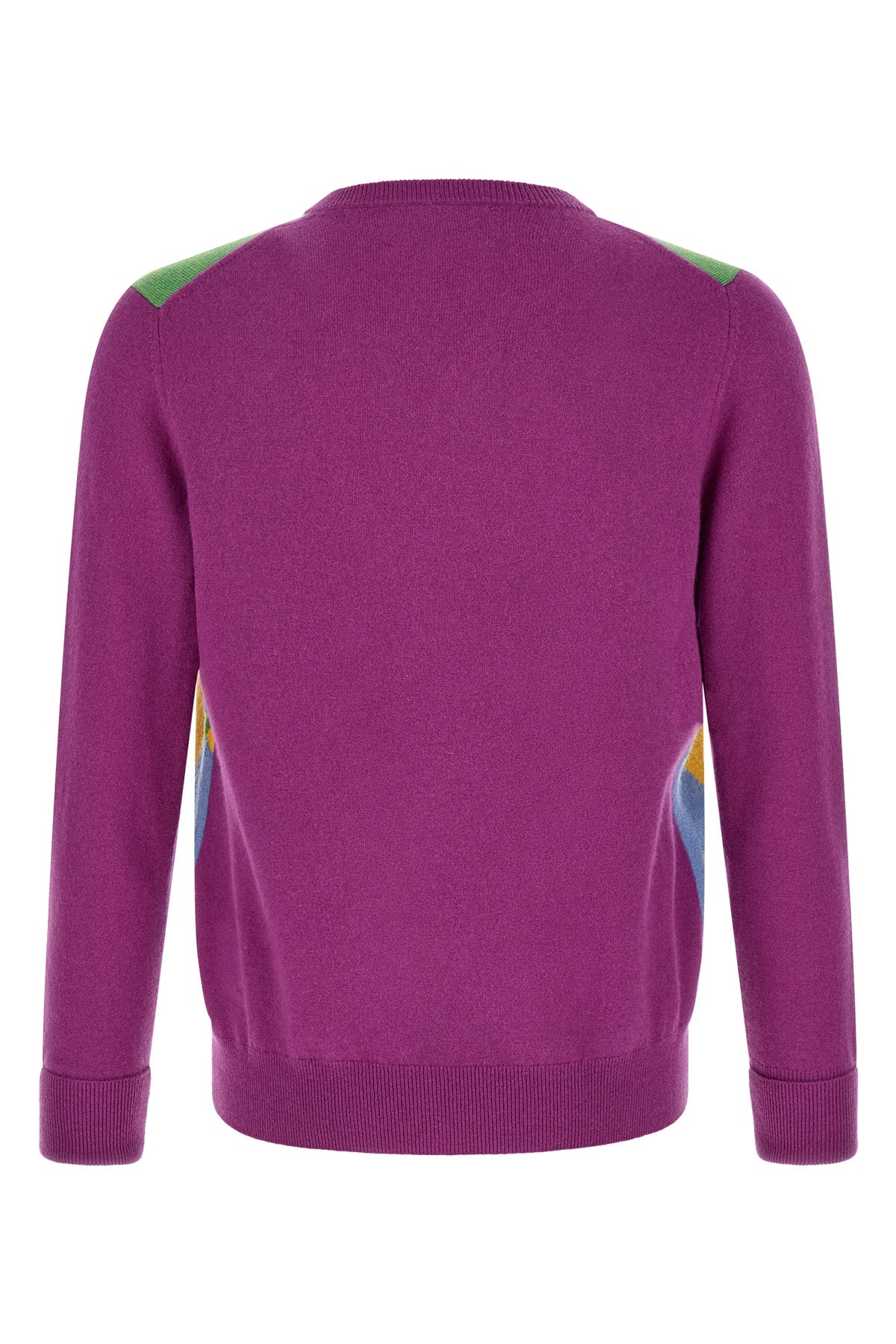 'Classic Diamond' Intarsia Knit Pullover