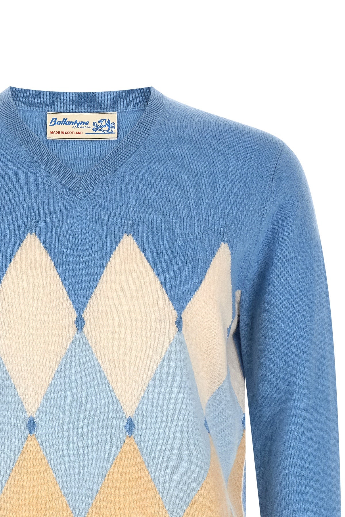 Classic Diamond Intarsia Knit