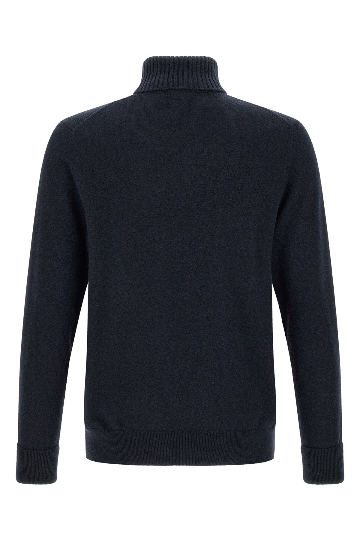 Classic Diamond Intarsia Cashmere Turtleneck Sweater