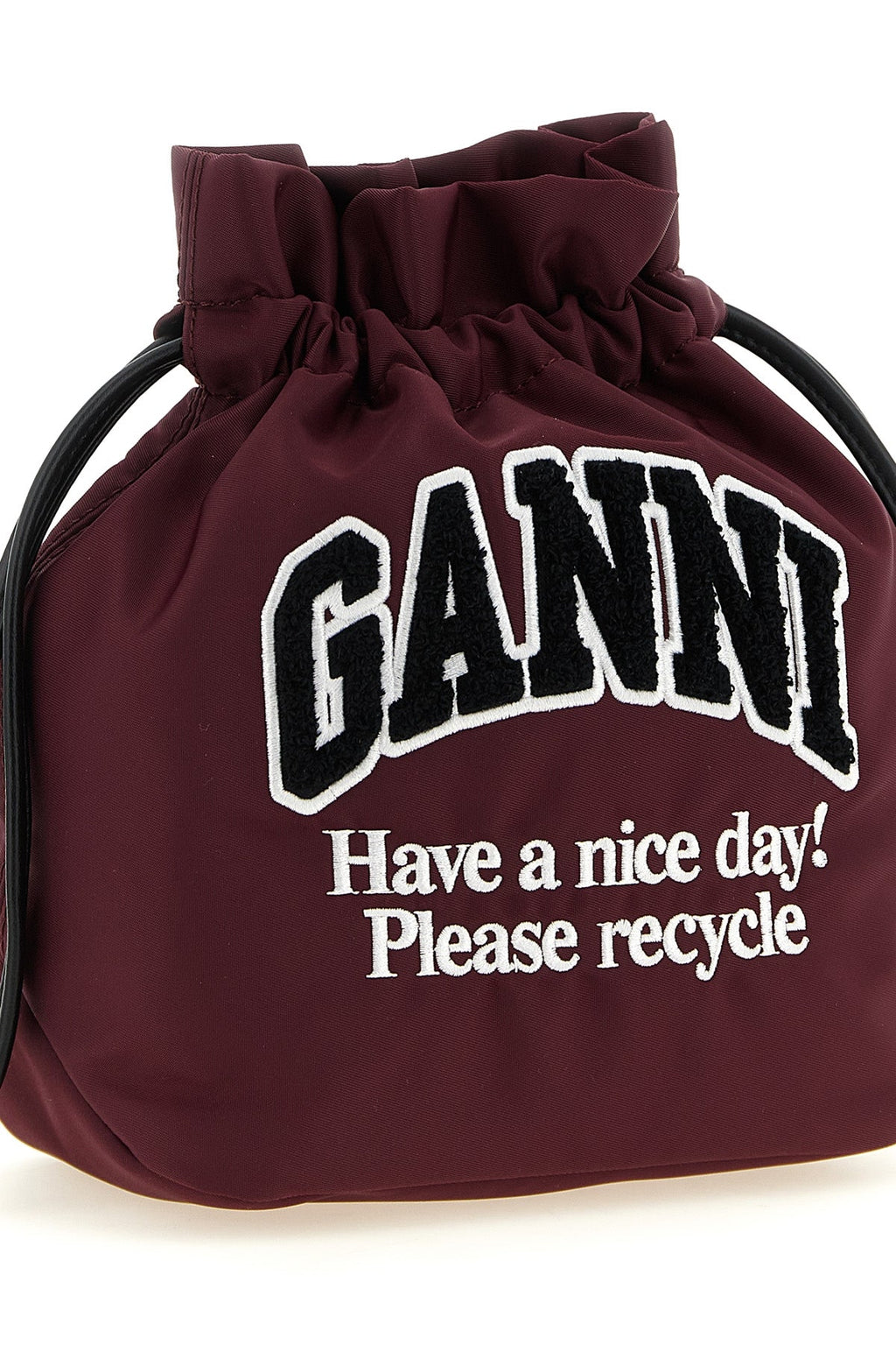 'Ganni Logo' pouch