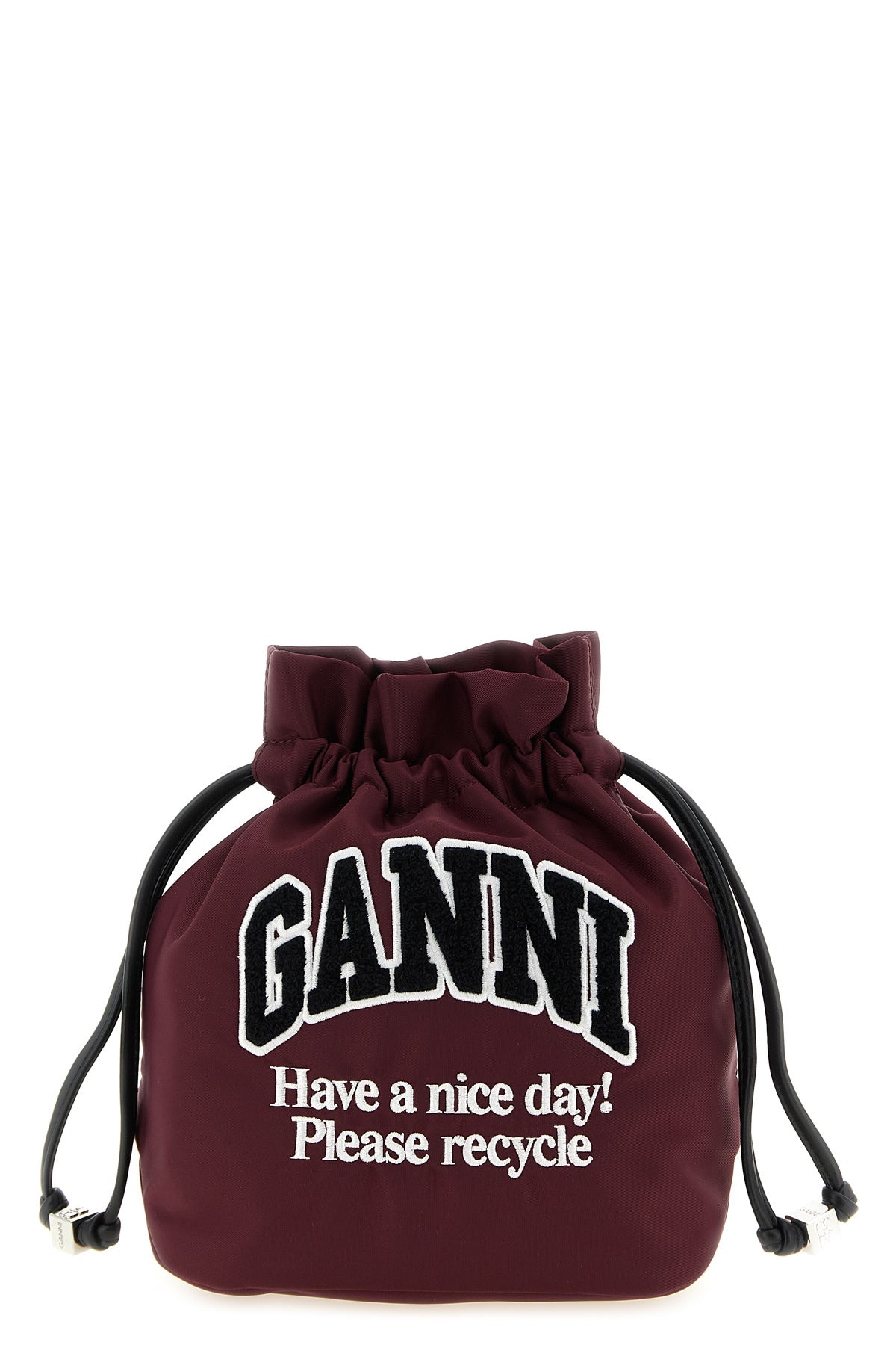 'Ganni Logo' pouch