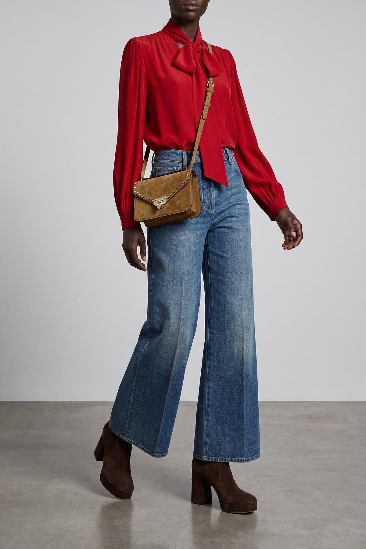 Valentino Garavani silk shirt with bow