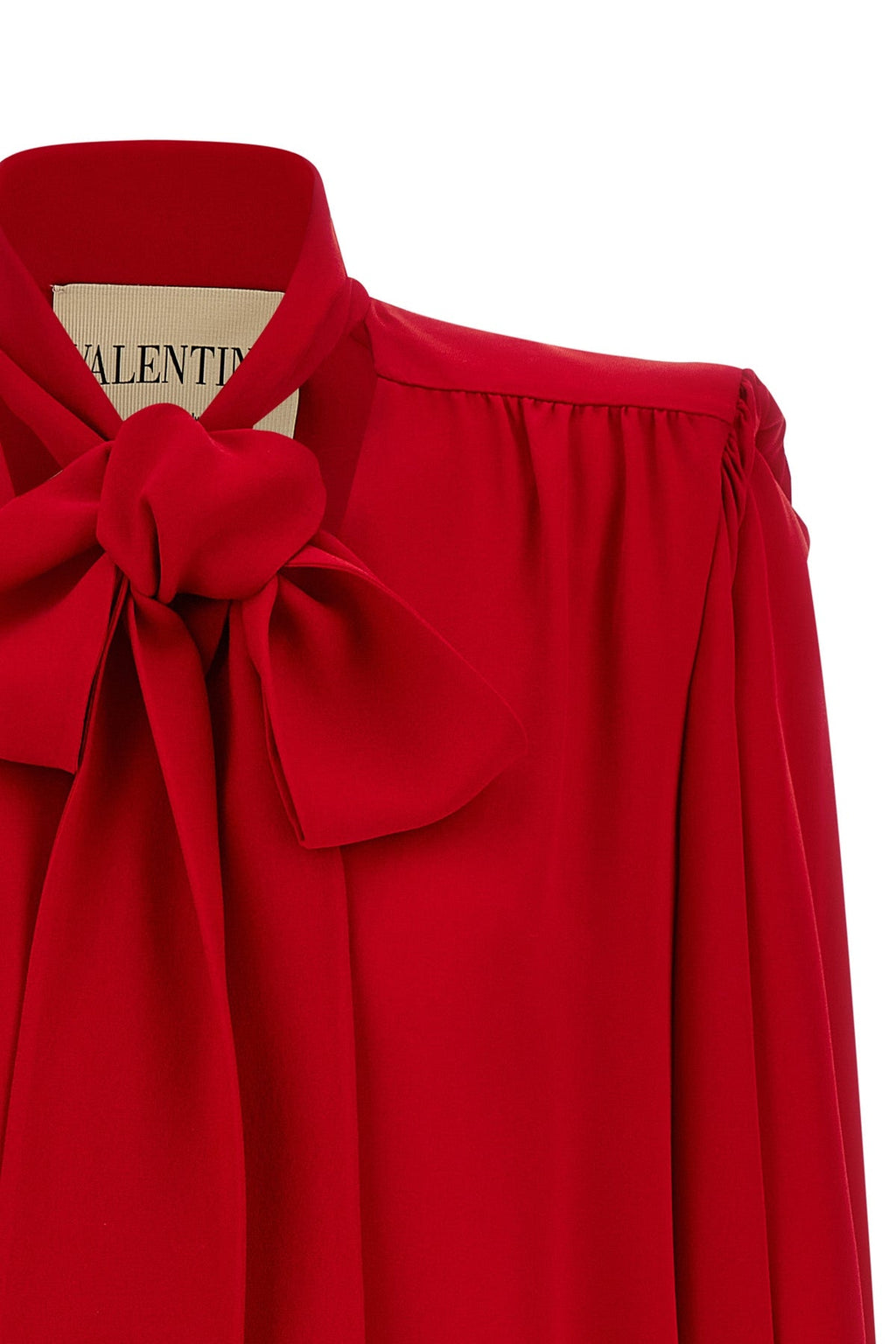 Valentino Garavani silk shirt with bow