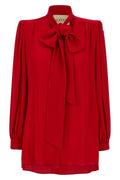 Valentino Garavani silk shirt with bow