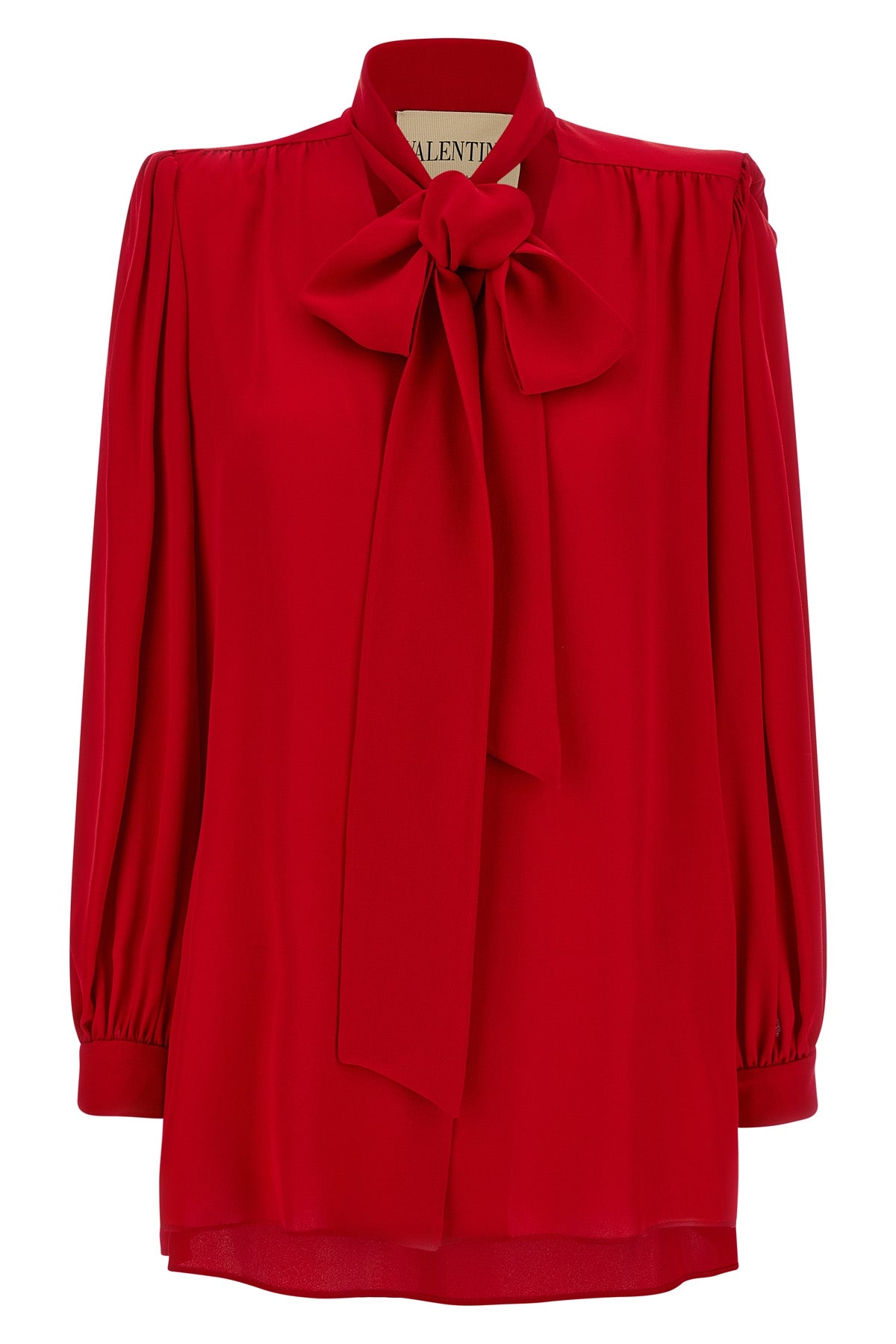 Valentino Garavani silk shirt with bow