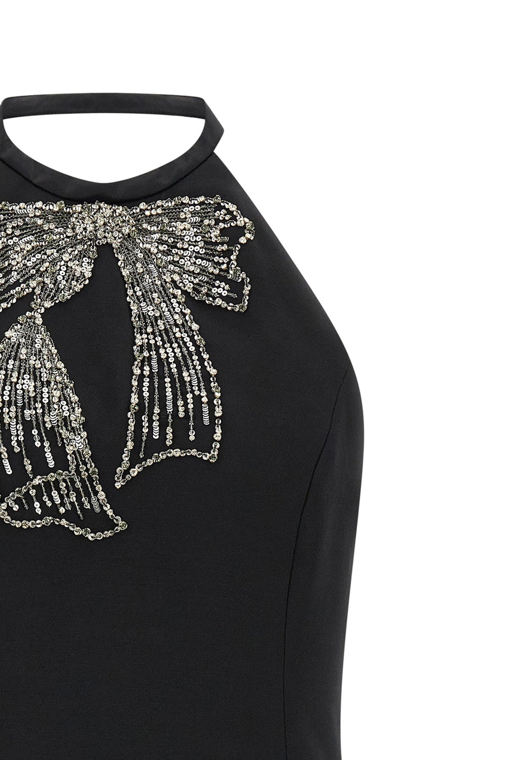 Valentino Garavani Mini Dress with Embroidered Bow