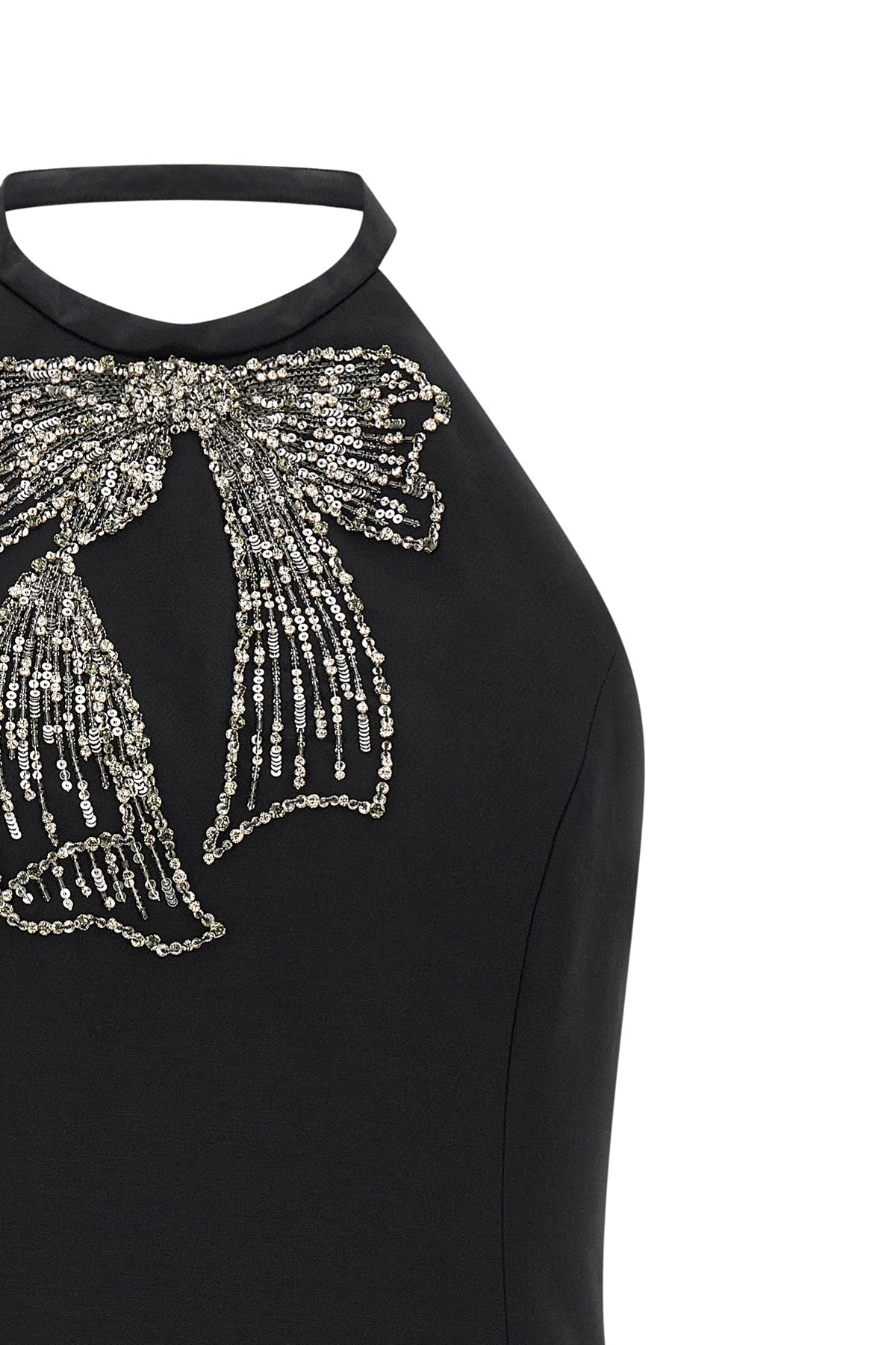 Valentino Garavani Mini Dress with Embroidered Bow