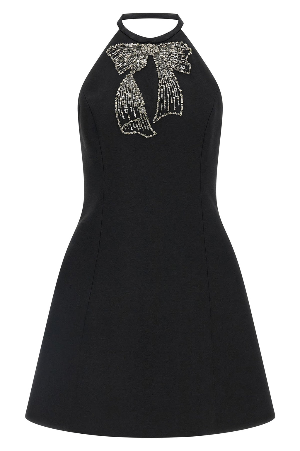 Valentino Garavani Mini Dress with Embroidered Bow