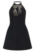 Valentino Garavani Mini Dress with Embroidered Bow