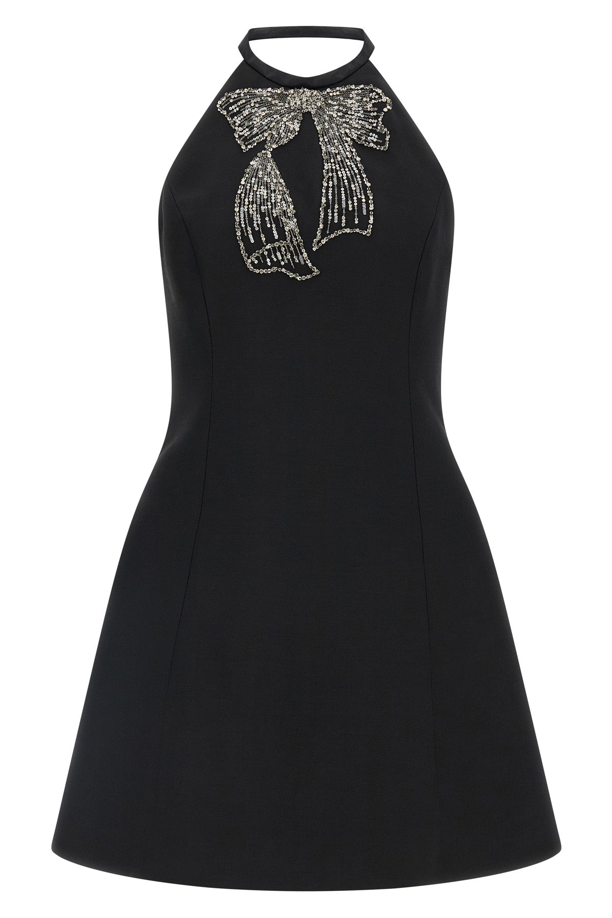 Valentino Garavani Mini Dress with Embroidered Bow