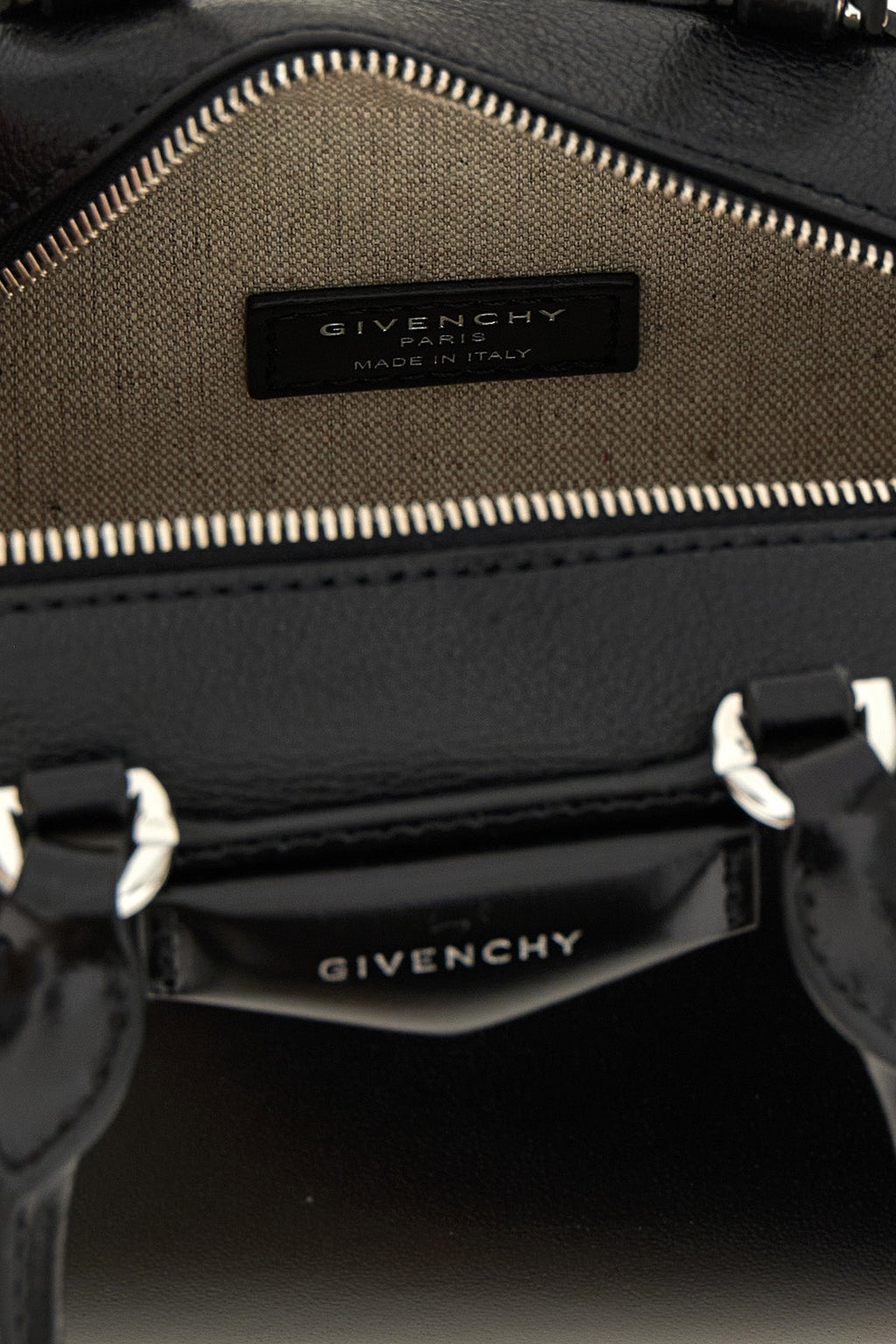 Givenchy handbag with lettering logo