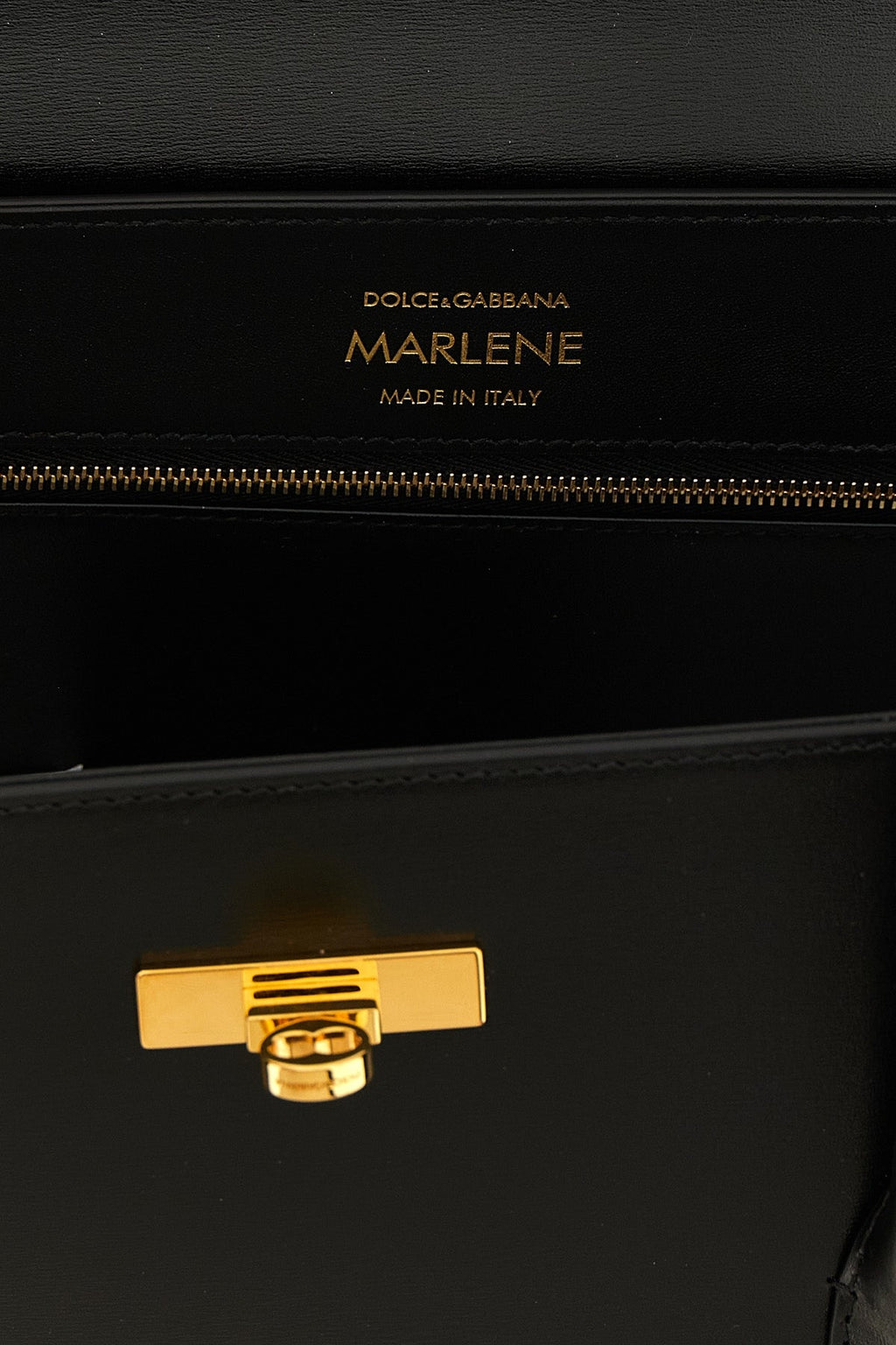 Dolce & Gabbana Marlene Shoulder Bag in Palmellato Leather
