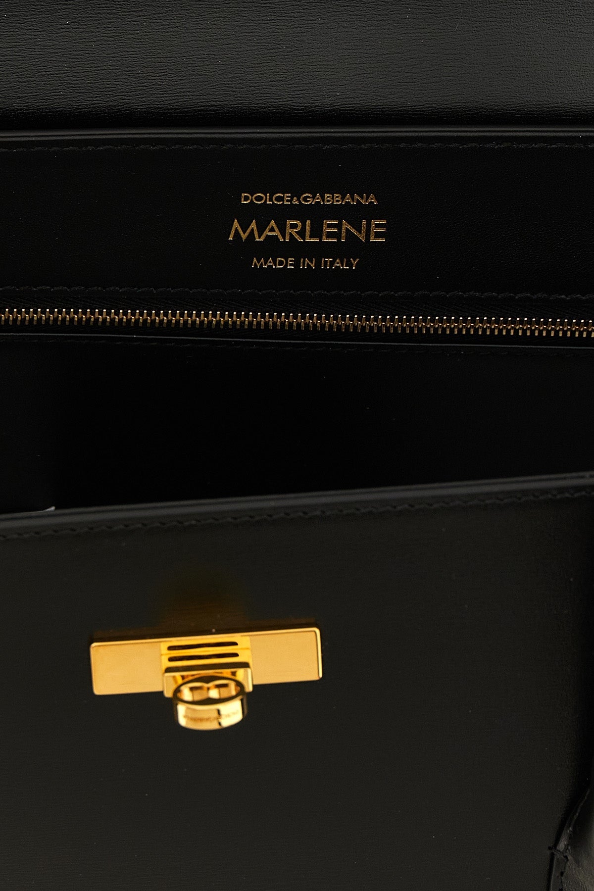 Dolce & Gabbana Marlene Shoulder Bag in Palmellato Leather