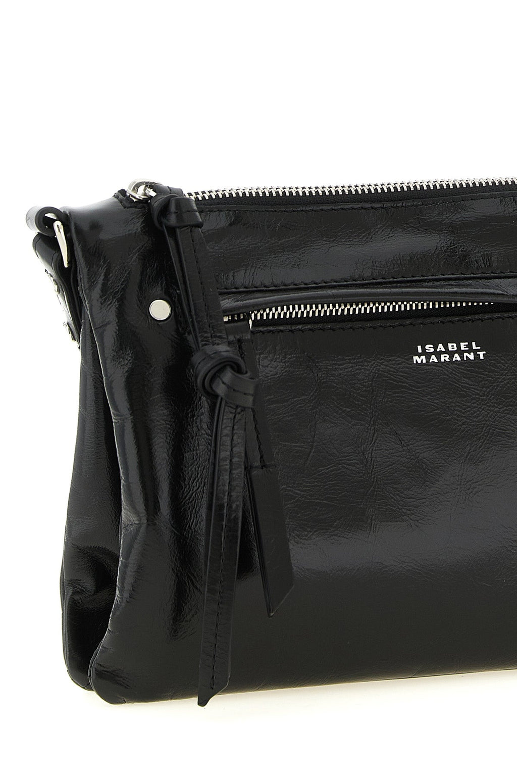 ISABEL MARANT Crossbody bag with embossed logo