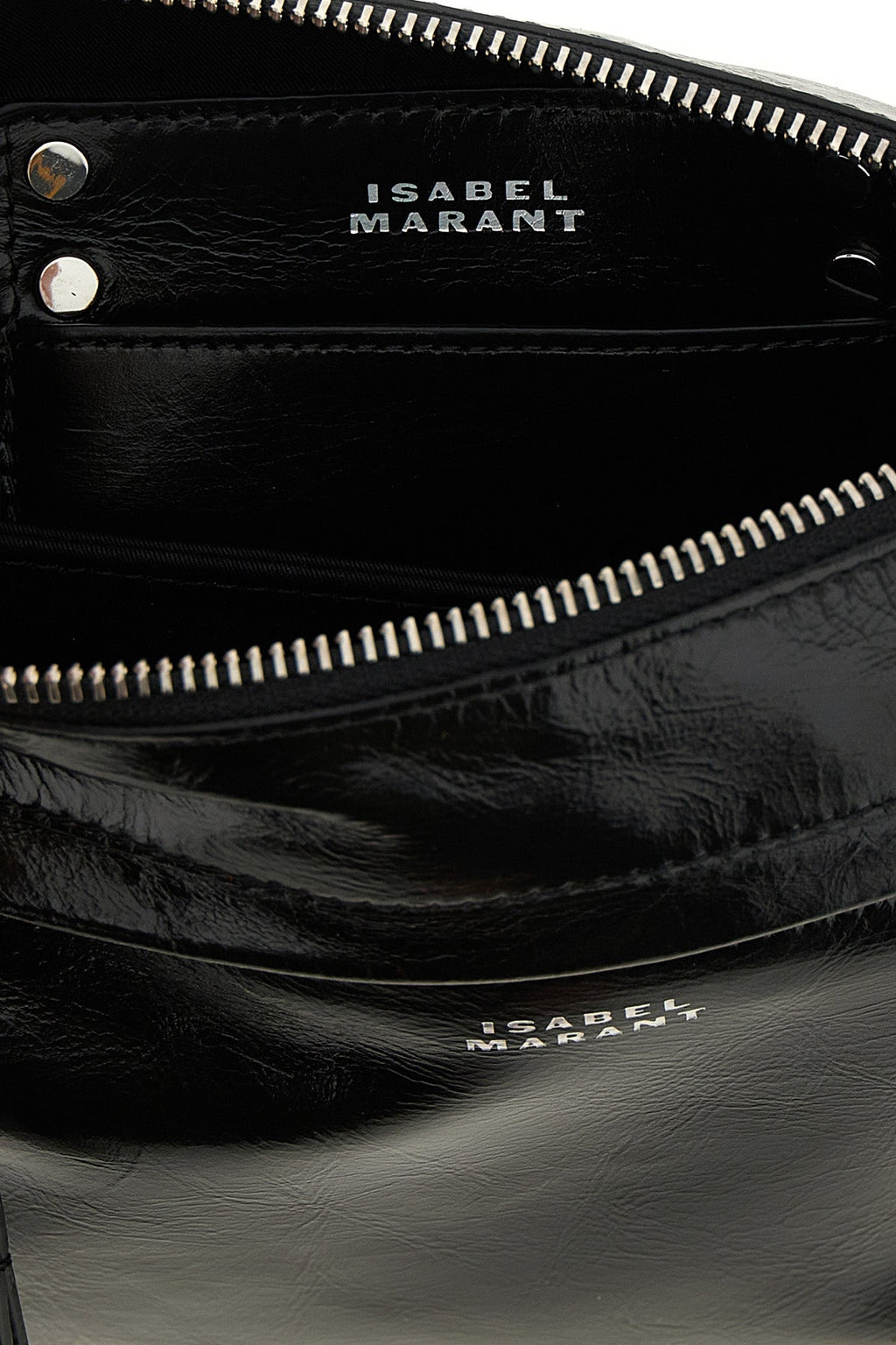 ISABEL MARANT Crossbody bag with embossed logo