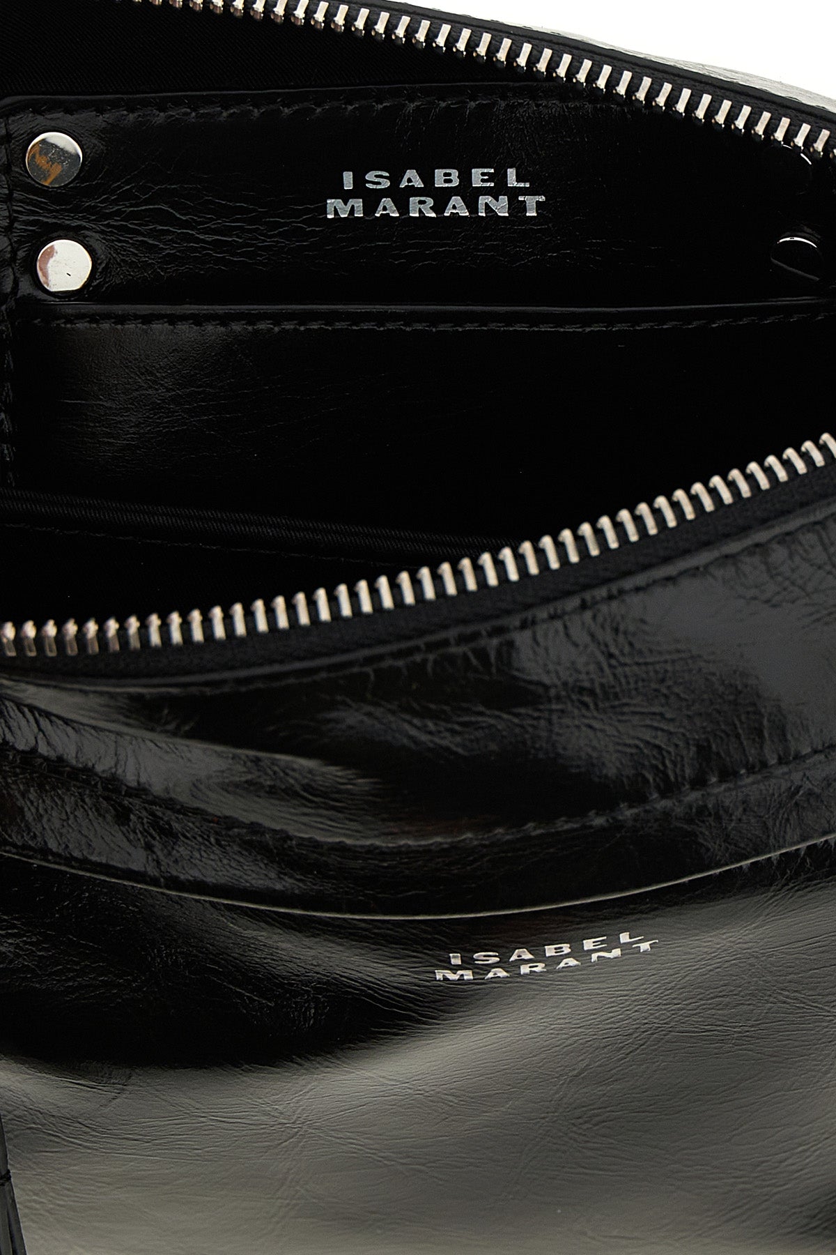 ISABEL MARANT Crossbody bag with embossed logo