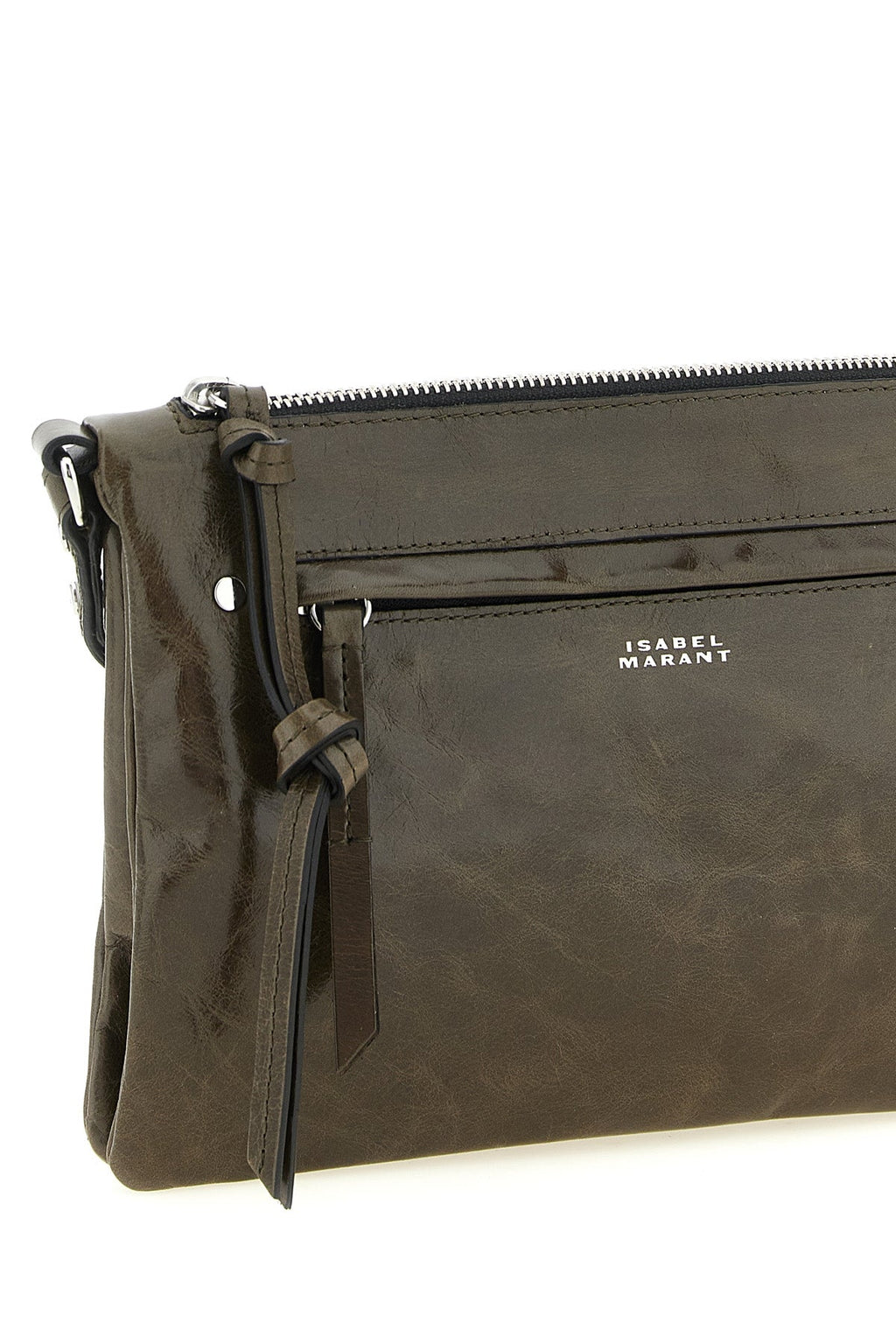 Isabel Marant Crossbody Bag with Glossy Finish