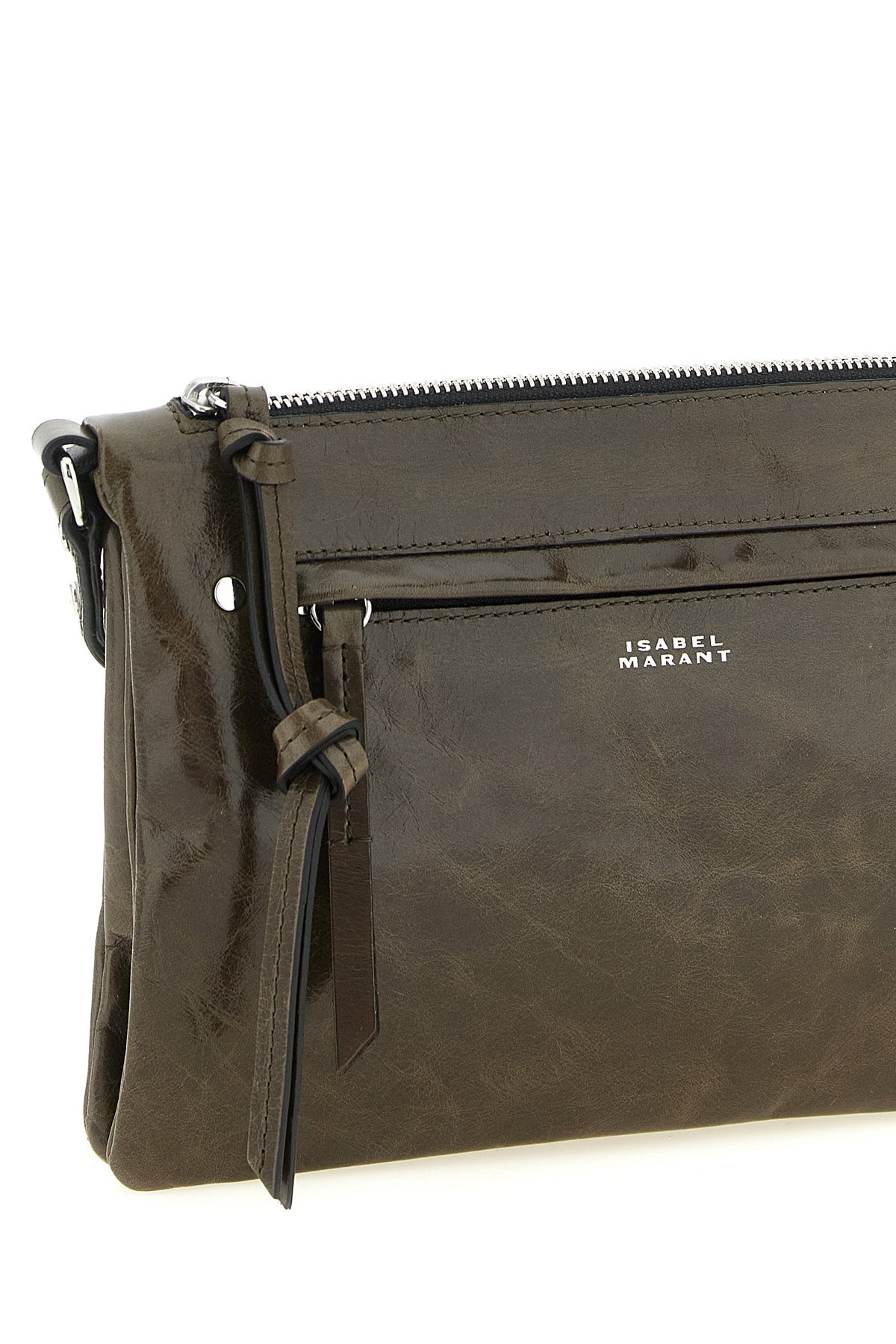 Isabel Marant Crossbody Bag with Glossy Finish