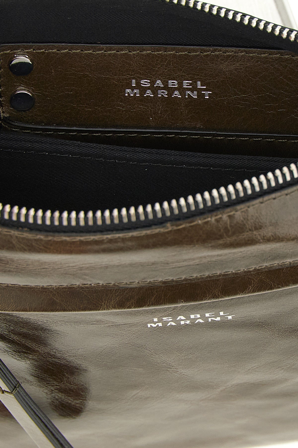 Isabel Marant Crossbody Bag with Glossy Finish
