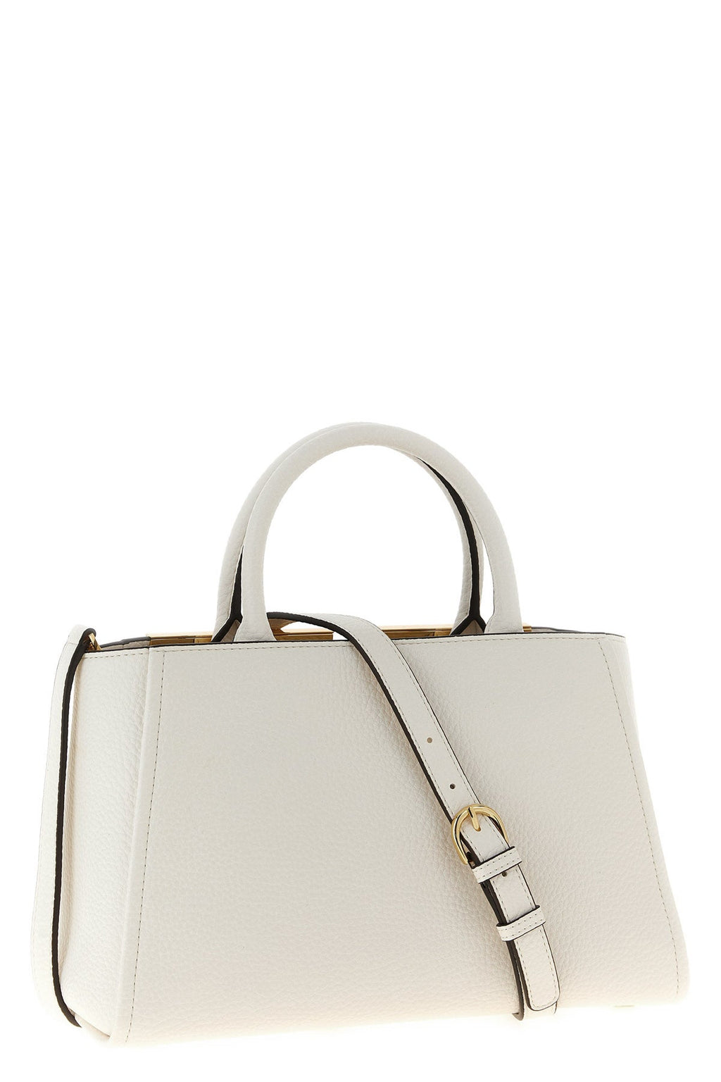 Elisabetta Franchi Handbag with Structured Maxi Logo