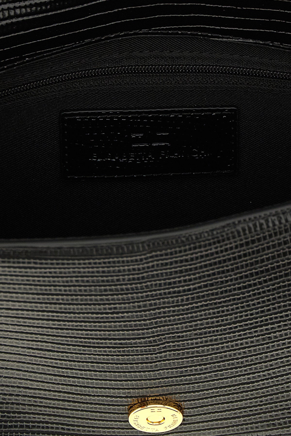 Reptile-Effect Crossbody Bag
