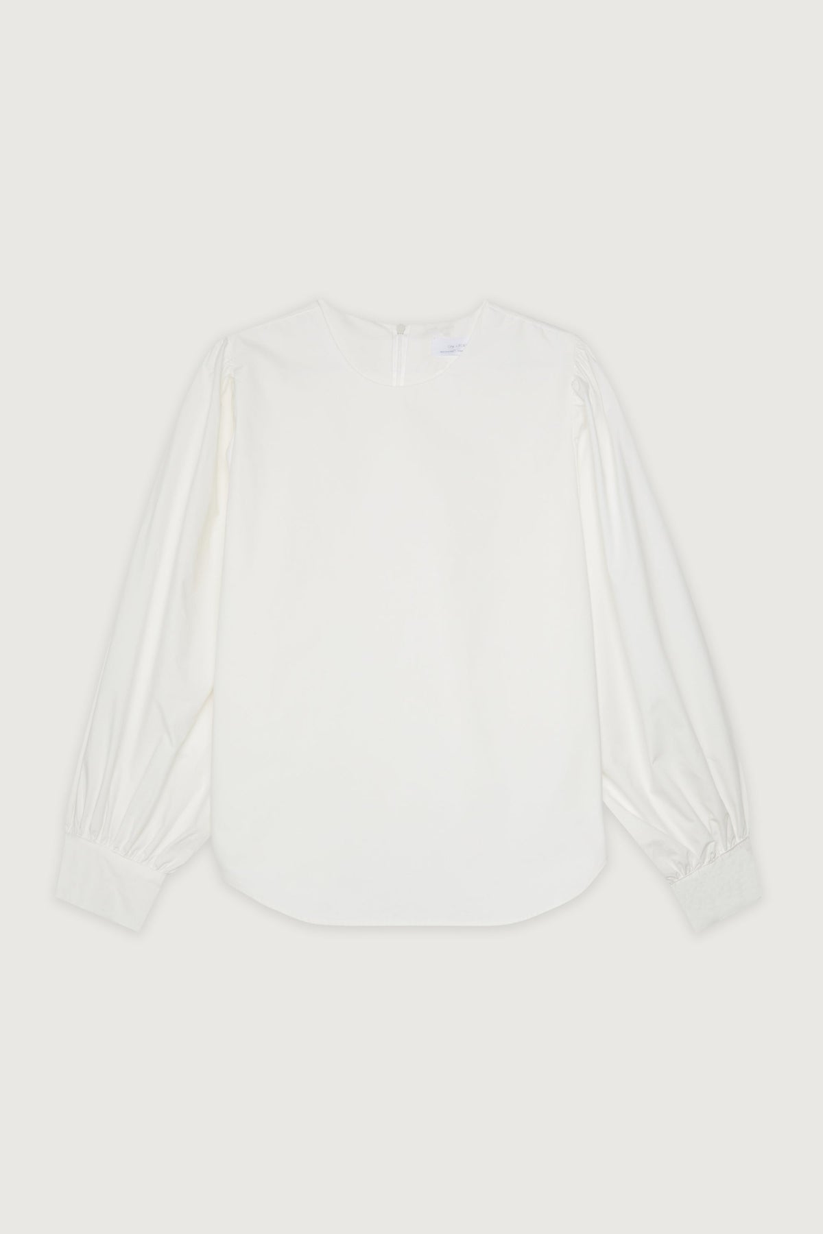 COTTON POPLIN BLOUSE