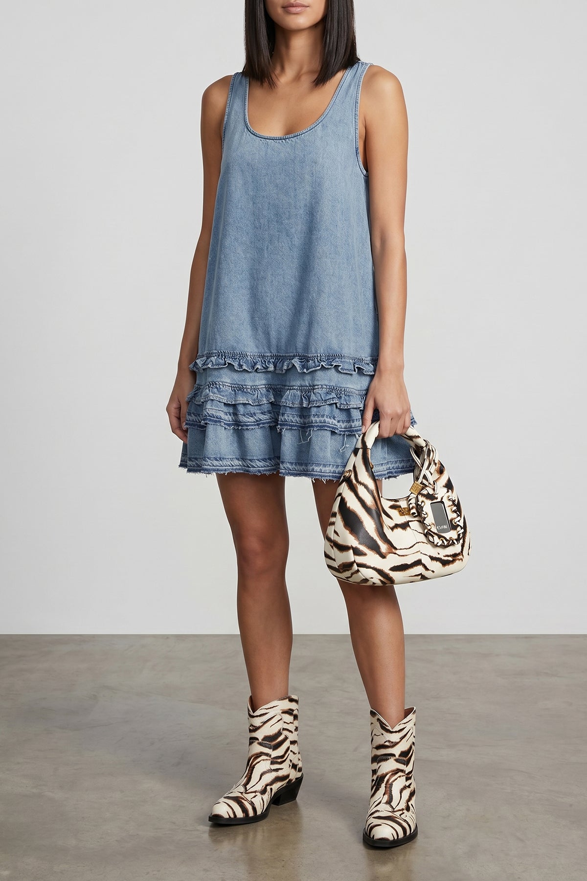 'Mini Hobo Zebra' handbag