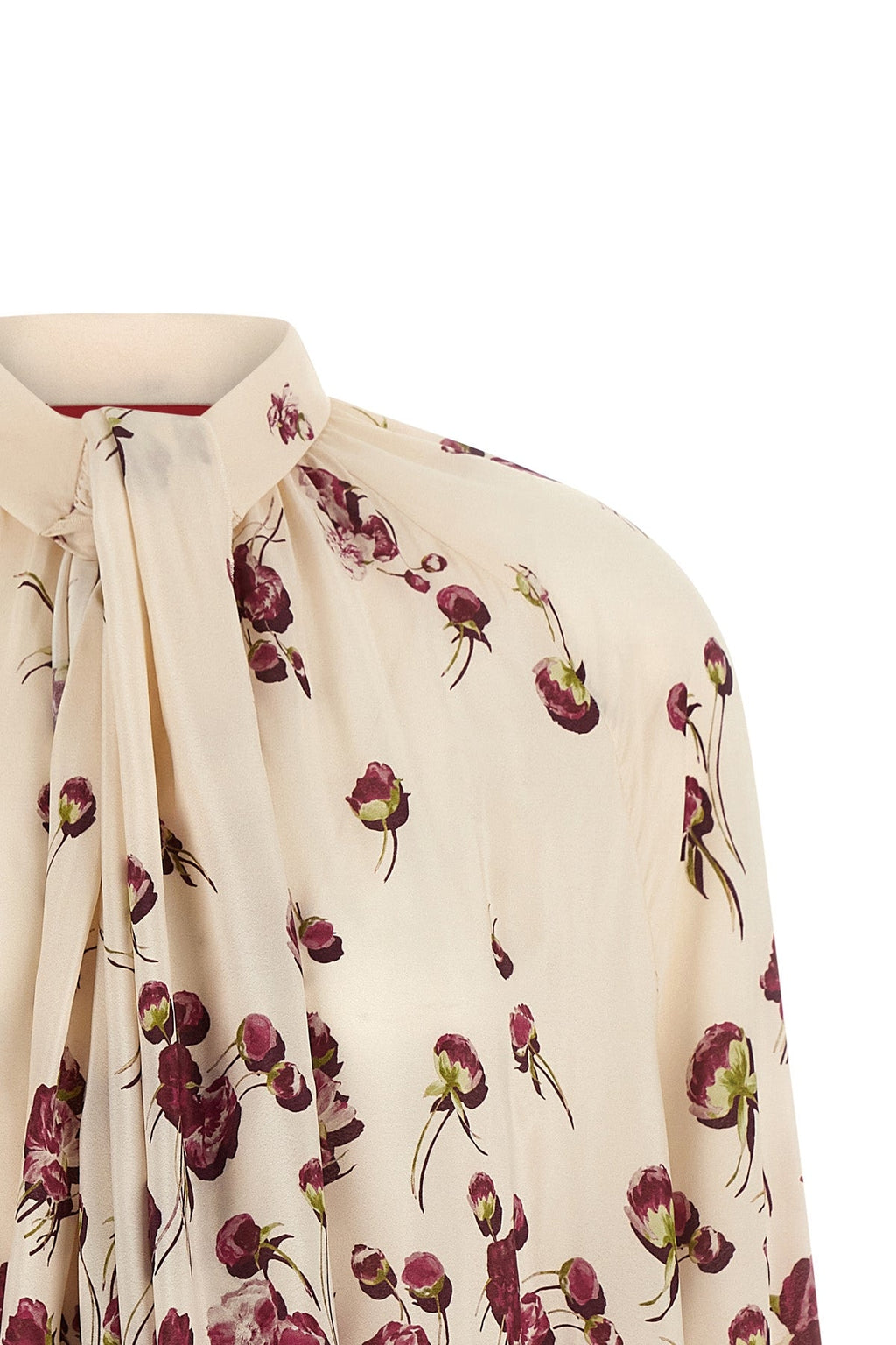 F.R.S. Blouse with Lavallière Neck