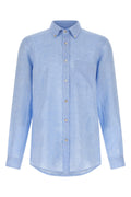 RIVIERA PROJECT Linen Button-Down Shirt