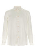 RIVIERA PROJECT Striped Silk Shirt