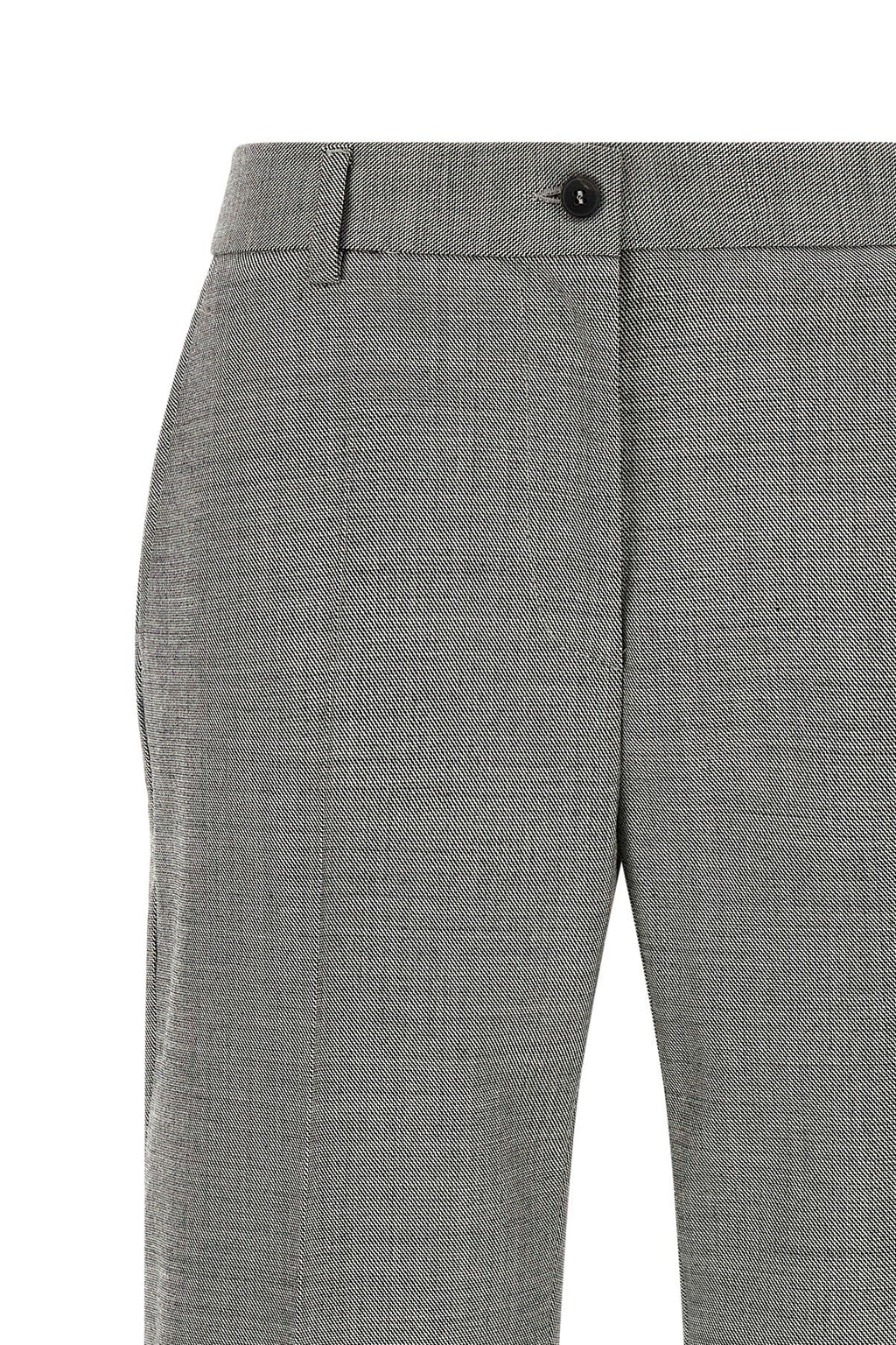 Alberto Biani Trousers with Cuffed Hem