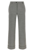 Alberto Biani Trousers with Cuffed Hem