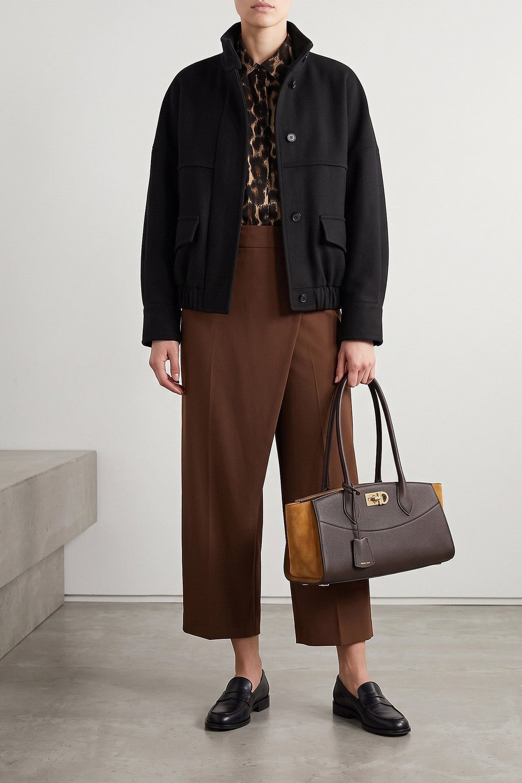 Alberto Biani Asymmetrical Panel Trousers