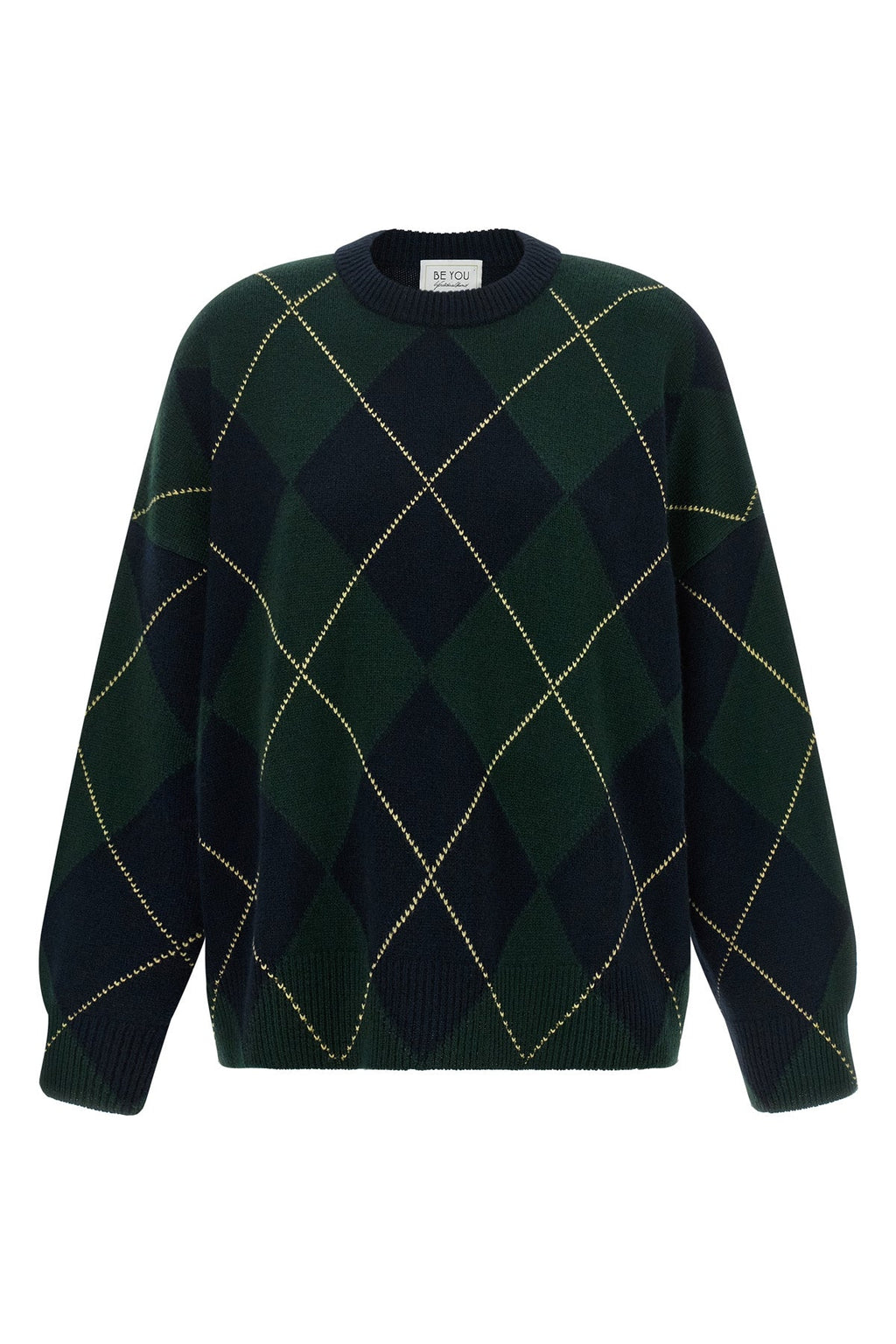Argyle Crewneck Sweater