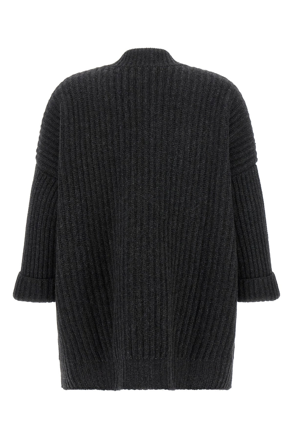Ribbed Cashmere Cardigan