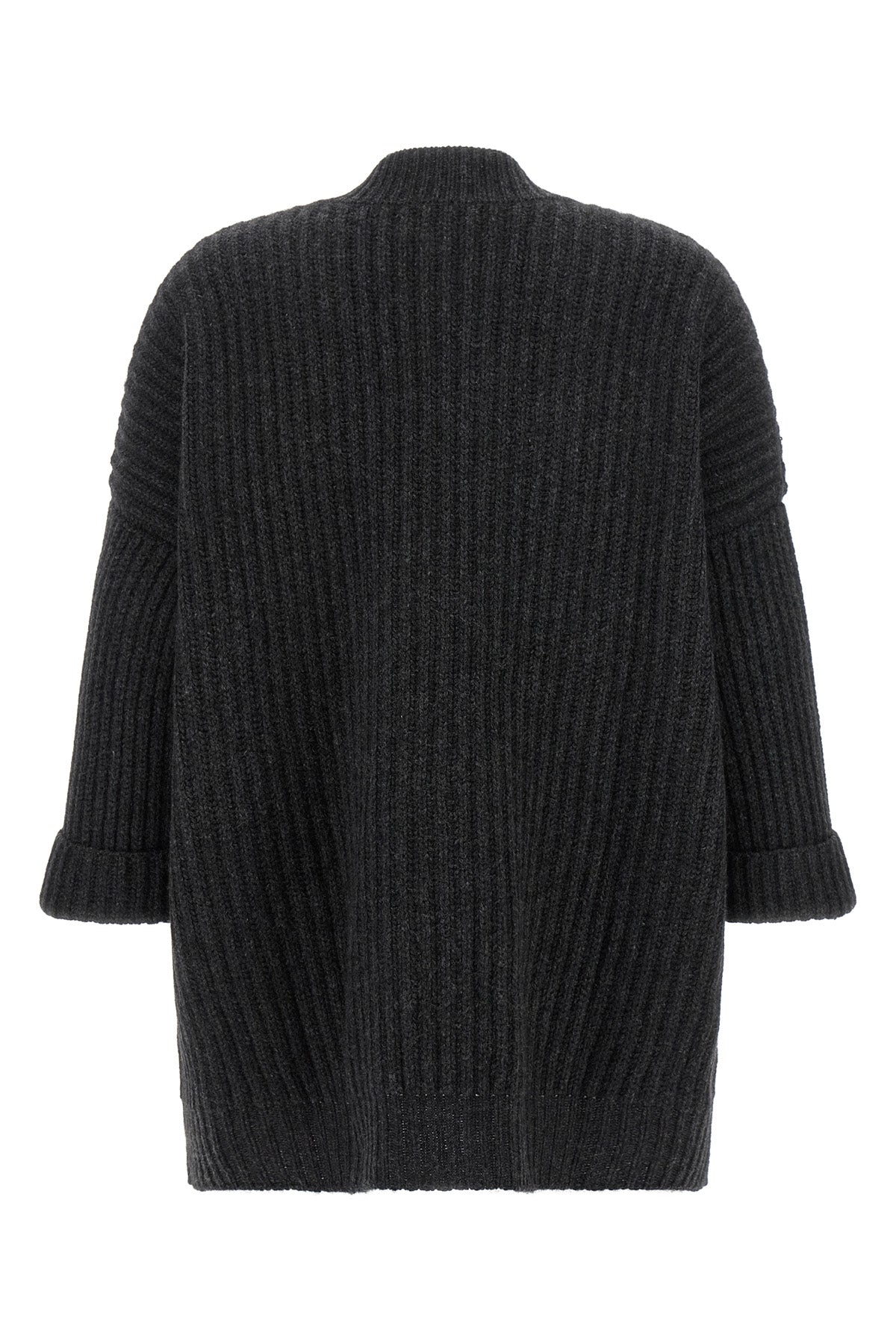 Ribbed Cashmere Cardigan