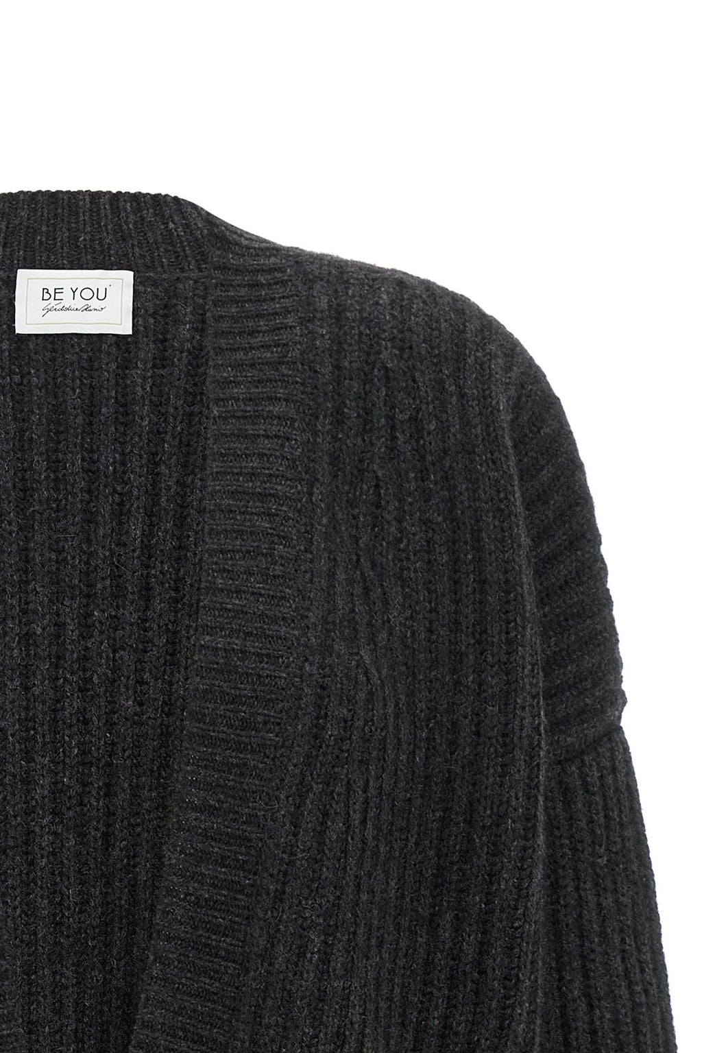 Ribbed Cashmere Cardigan