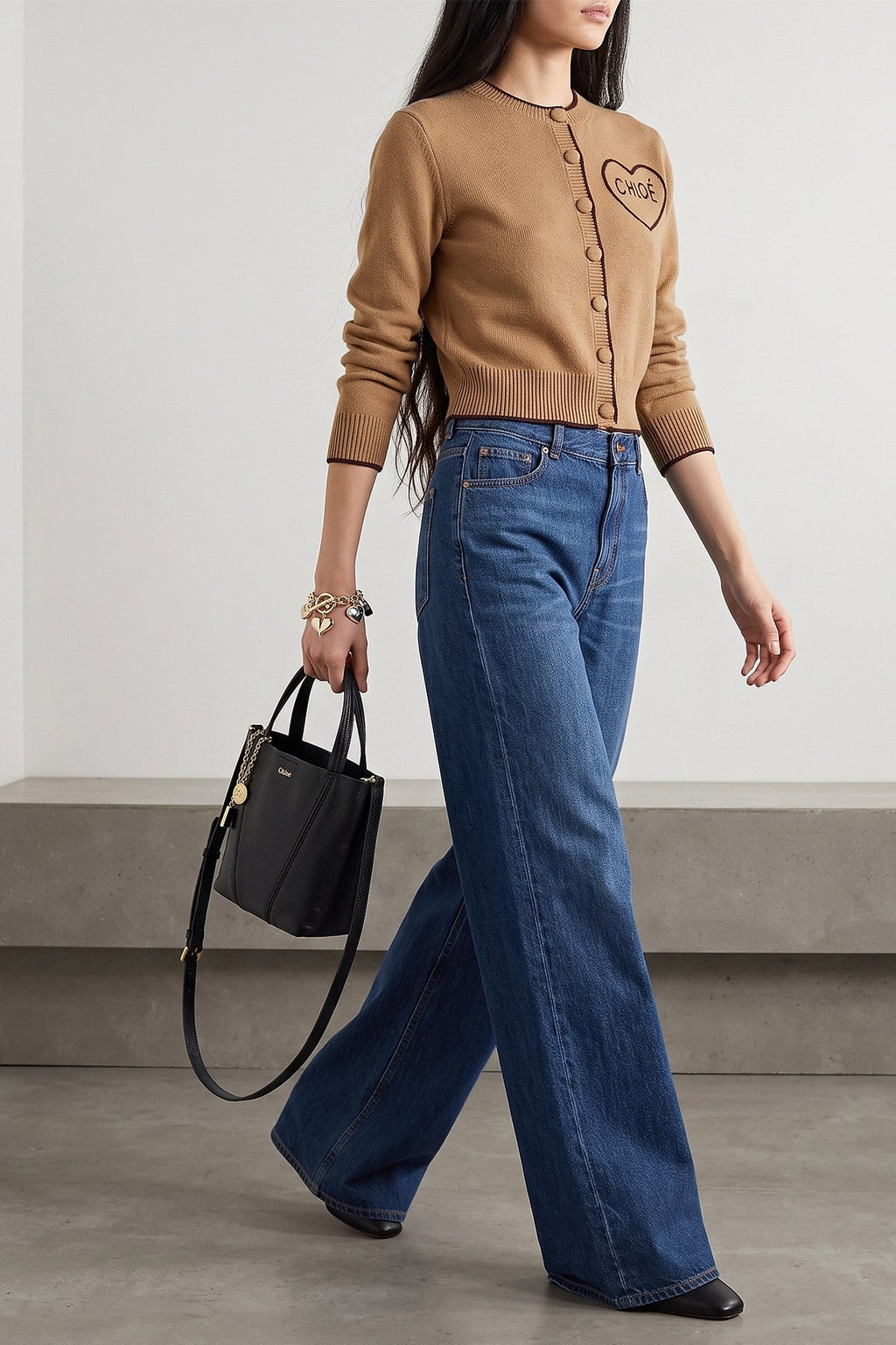 Chloé Handbag With Metal Ring Detail