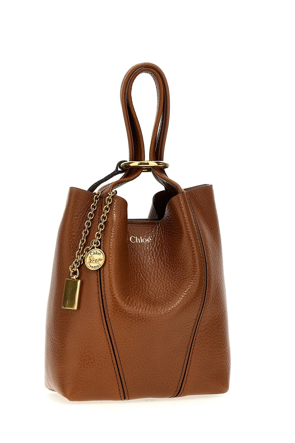 Chloé Handbag with Structural Ring Detail