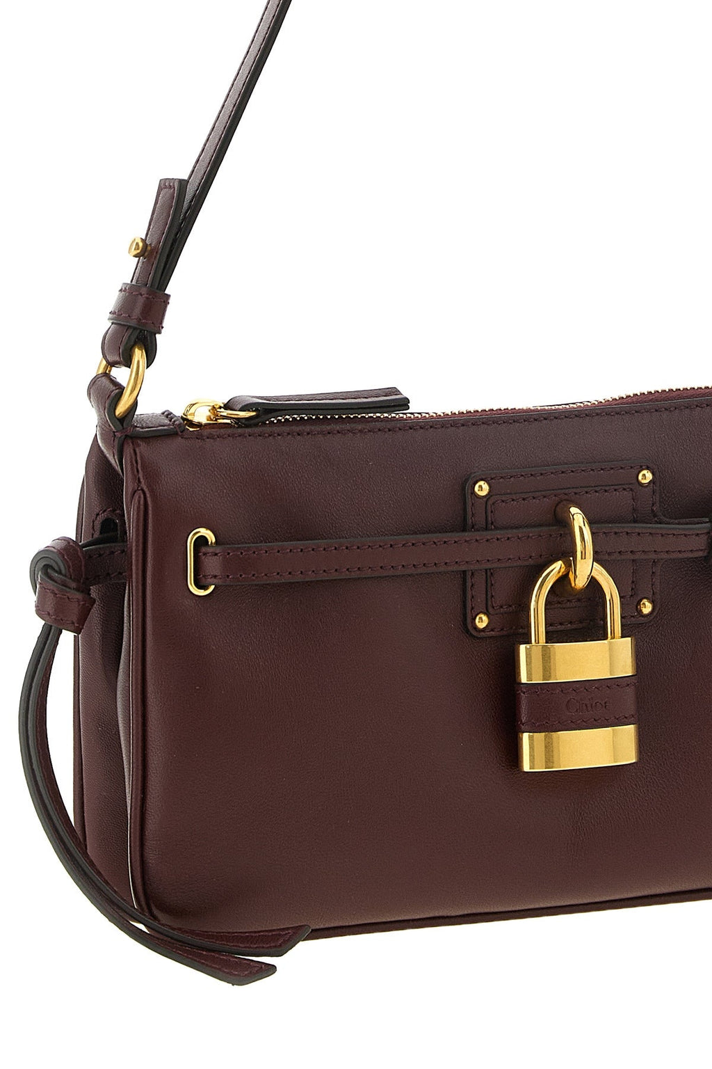 Chloé 'Paddington Sling' Mini Pochette in Bordeaux