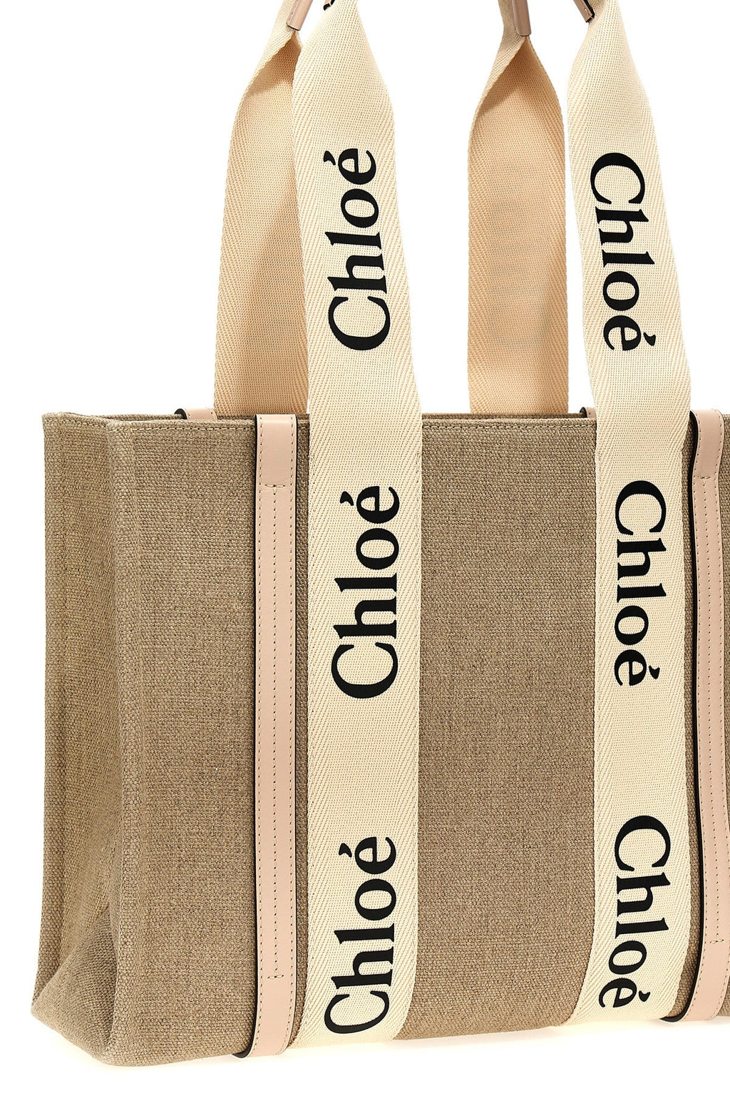 Chloé Tote Bag With Logo Ribbon