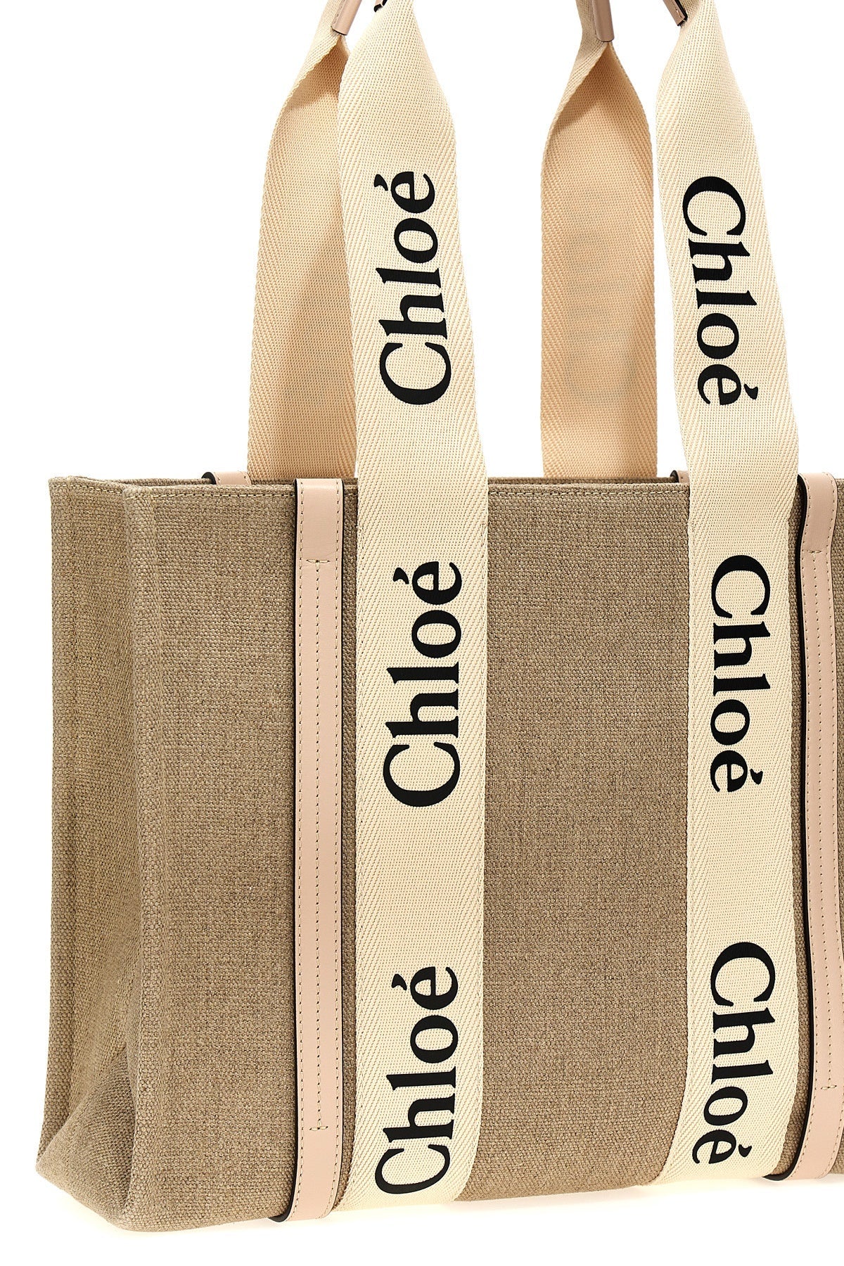 Chloé Tote Bag With Logo Ribbon