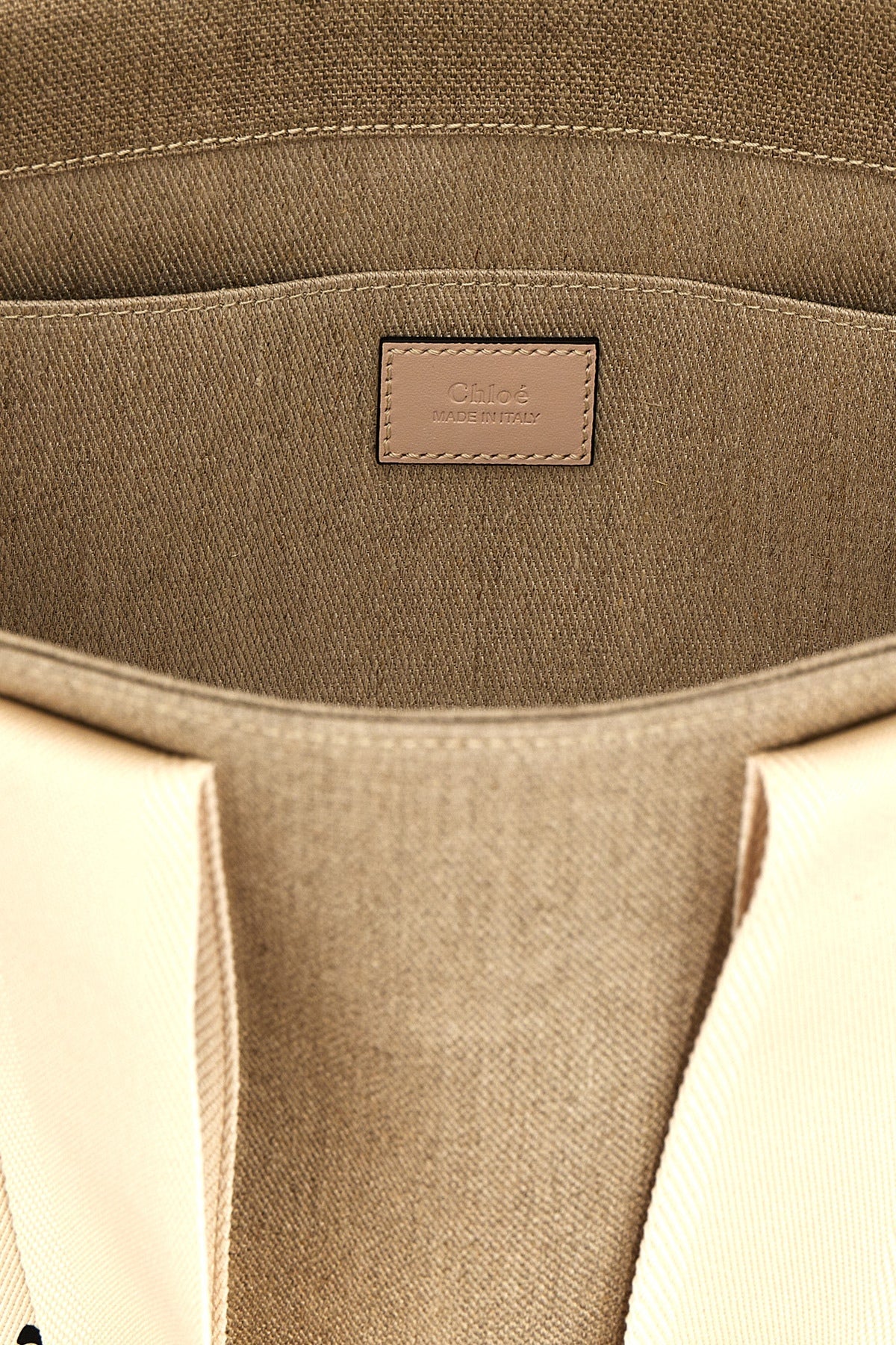 Chloé Tote Bag With Logo Ribbon