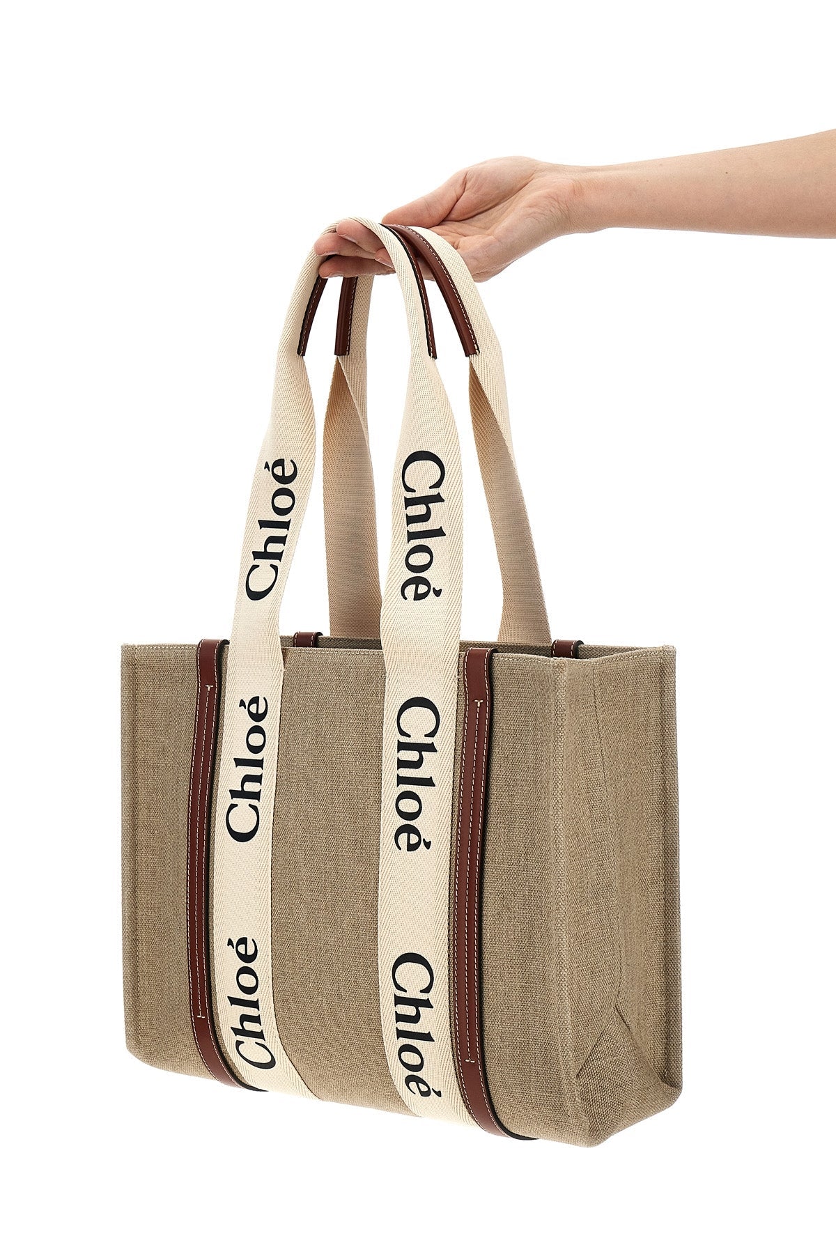 Medium 'Woody' shopping bag