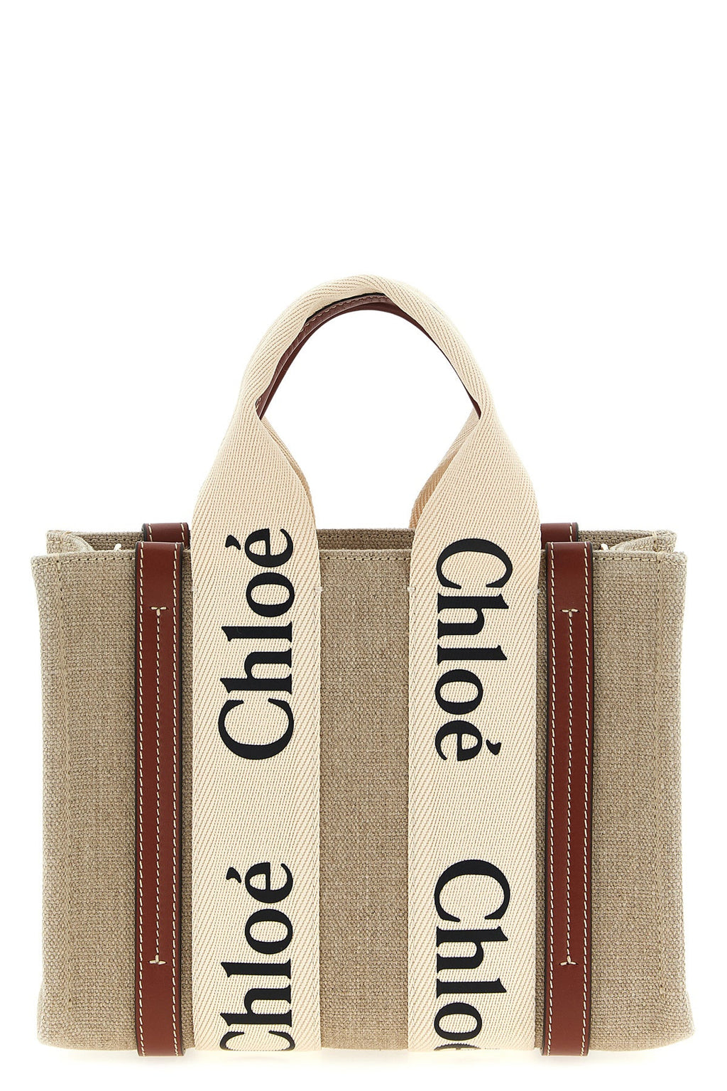 Chloé Tote Bag Logo Ribbon Detail